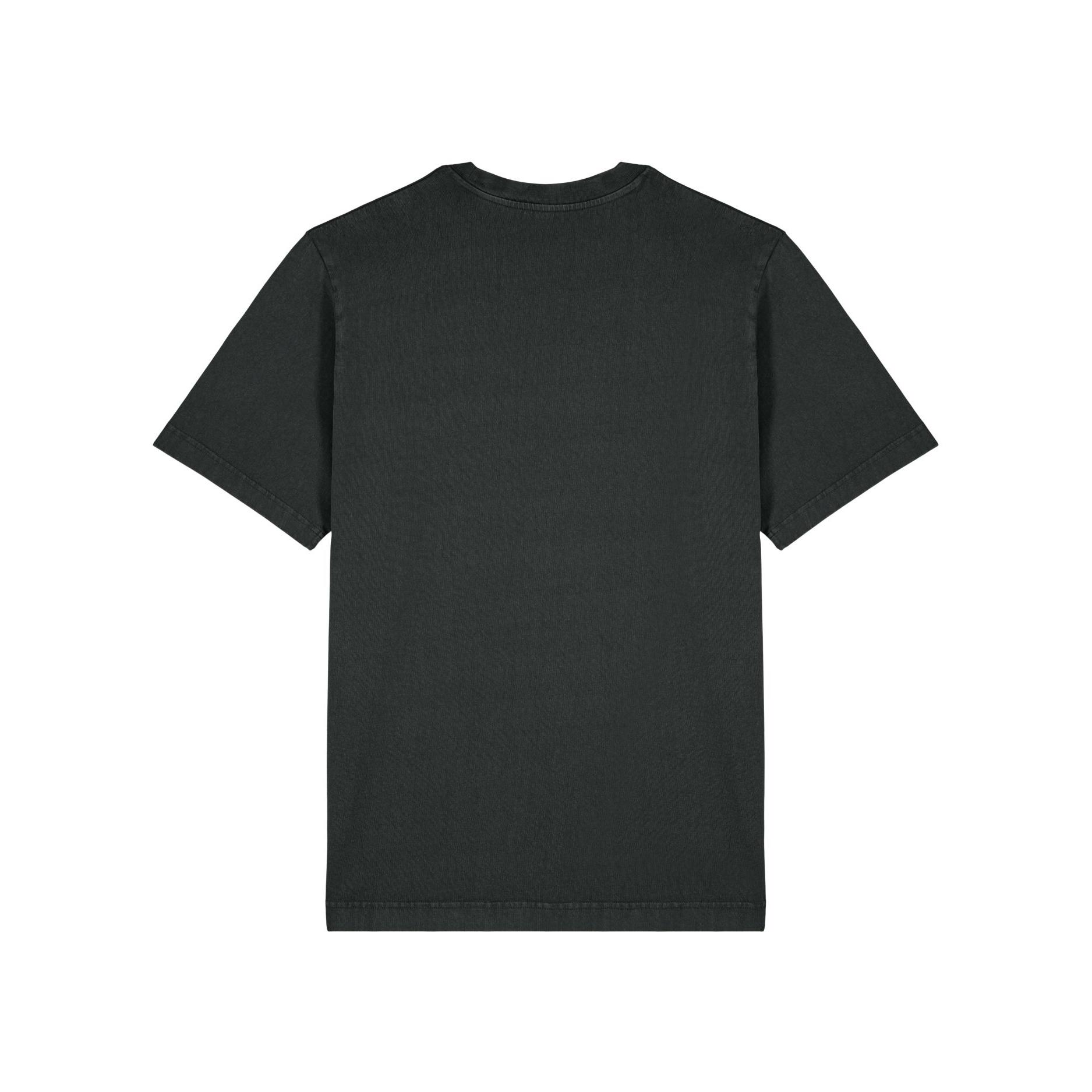 Tricou unisex Freestyler Vintage G. Dyed Black Rock M