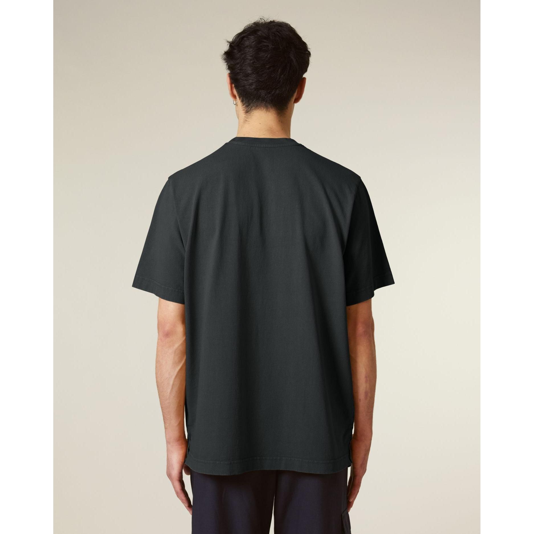 Tricou unisex Freestyler Vintage G. Dyed Black Rock M