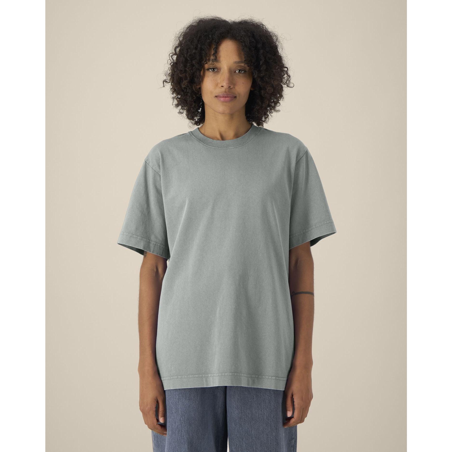 Tricou unisex Freestyler Vintage G. Dyed Misty Grey 2XS