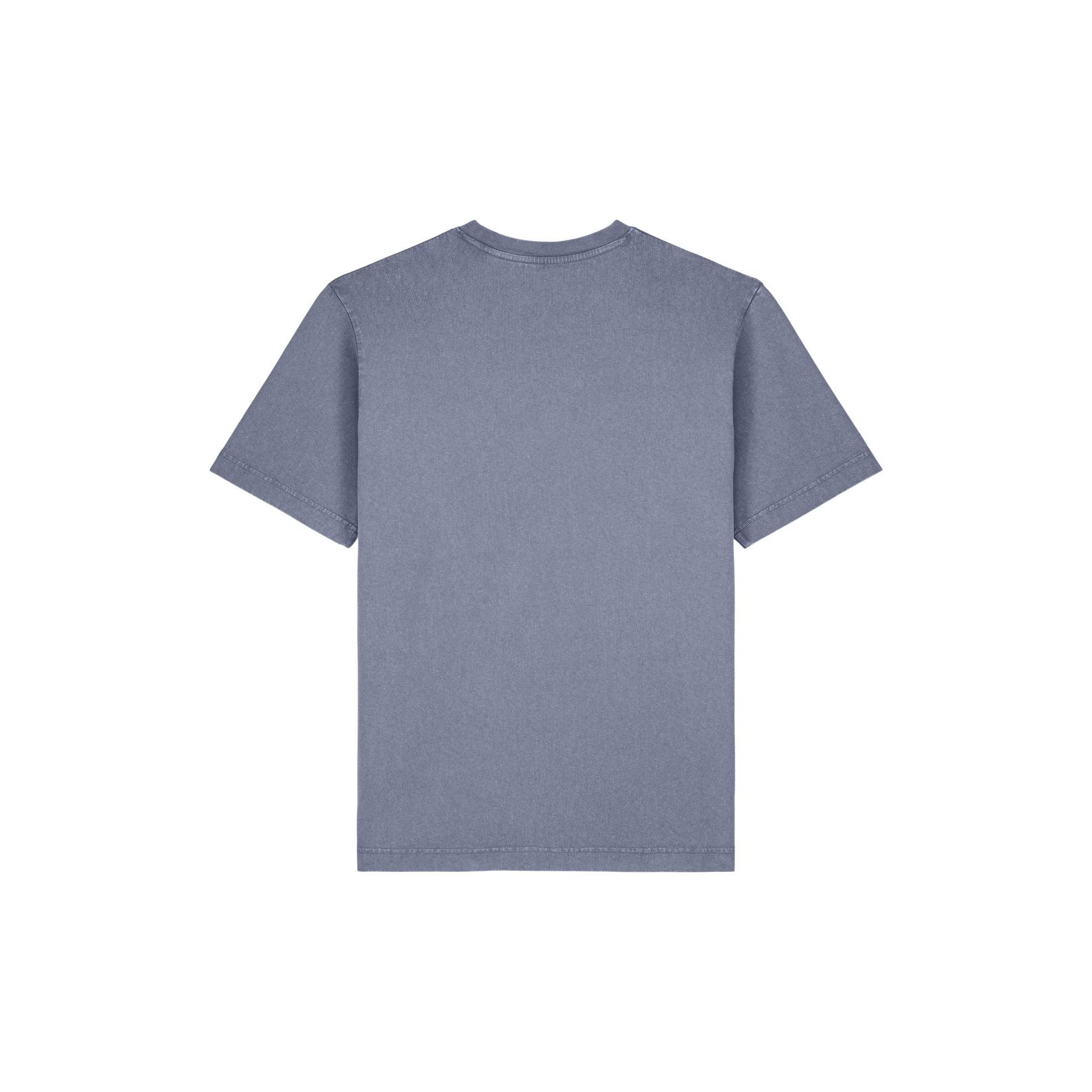 Tricou unisex Freestyler Vintage G. Dyed Blue Grey 3XL