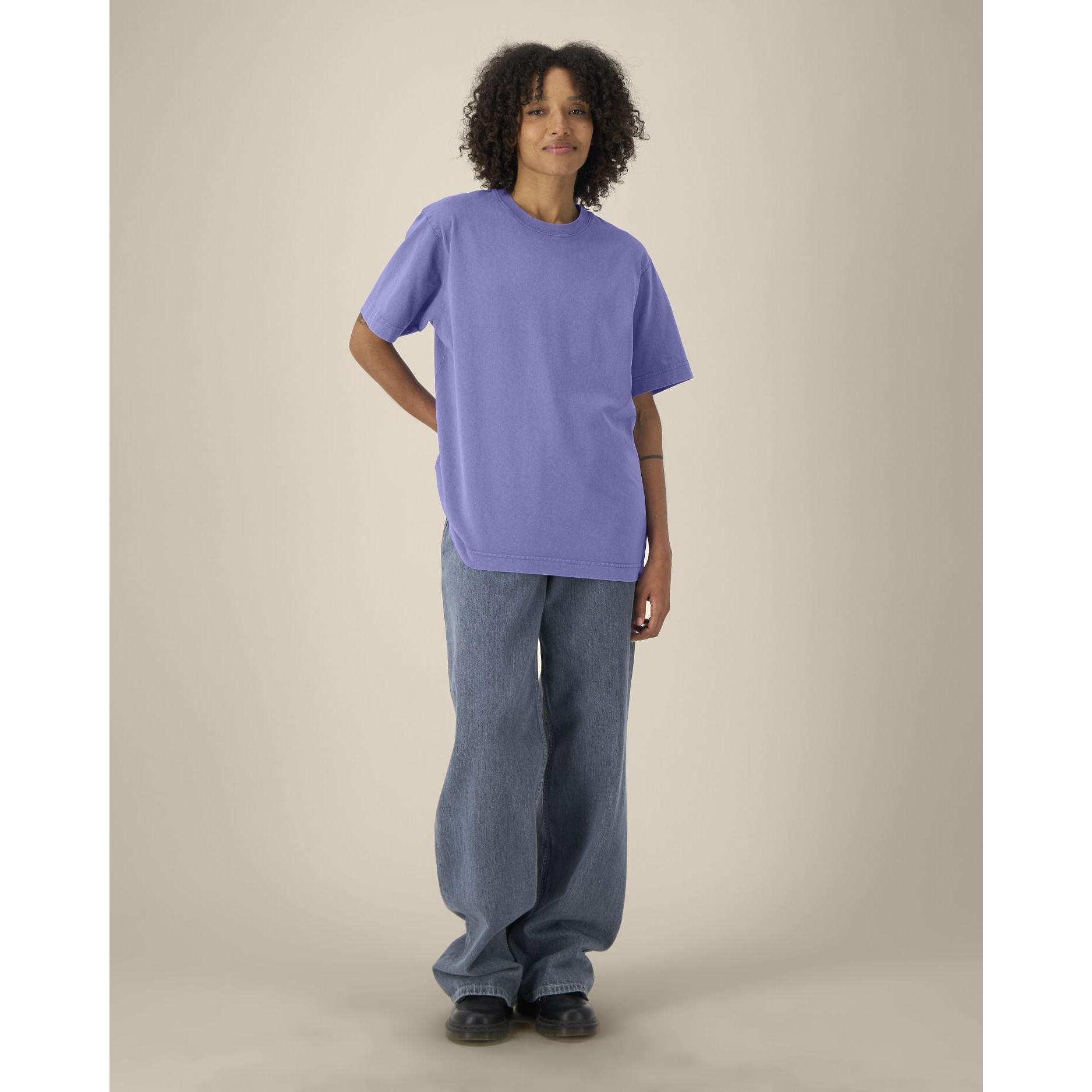 Tricou unisex Freestyler Vintage G. Dyed Purple Love M
