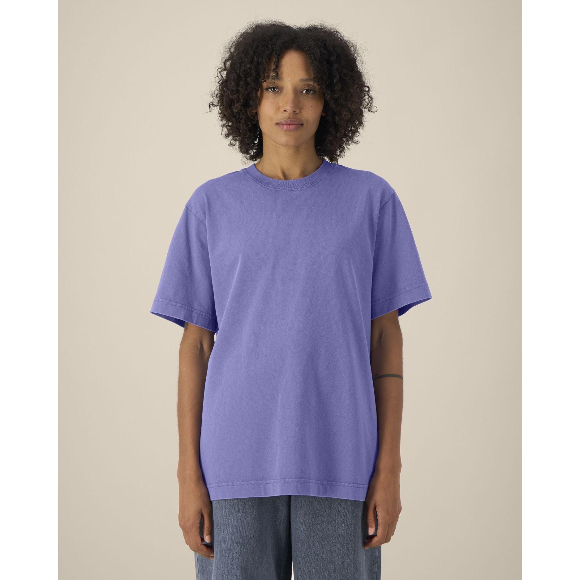Tricou unisex Freestyler Vintage G. Dyed Purple Love M