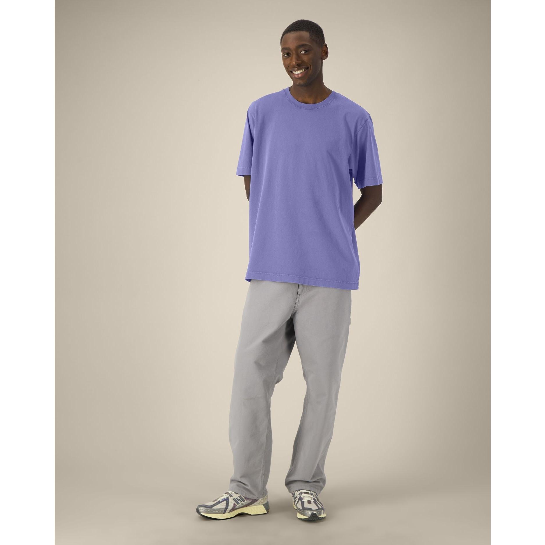 Tricou unisex Freestyler Vintage G. Dyed Purple Love M