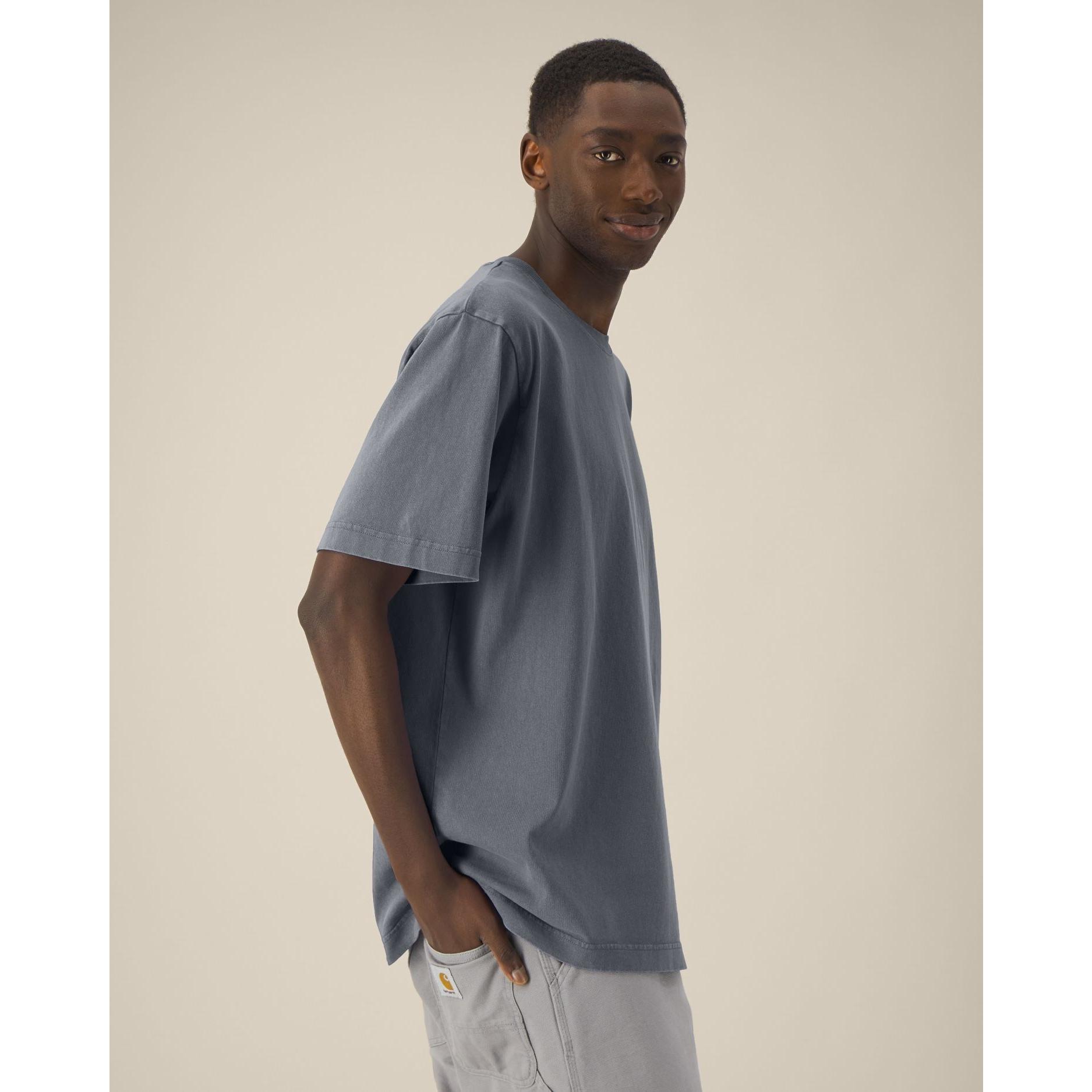 Tricou unisex Freestyler Vintage G. Dyed Anthracite 3XL