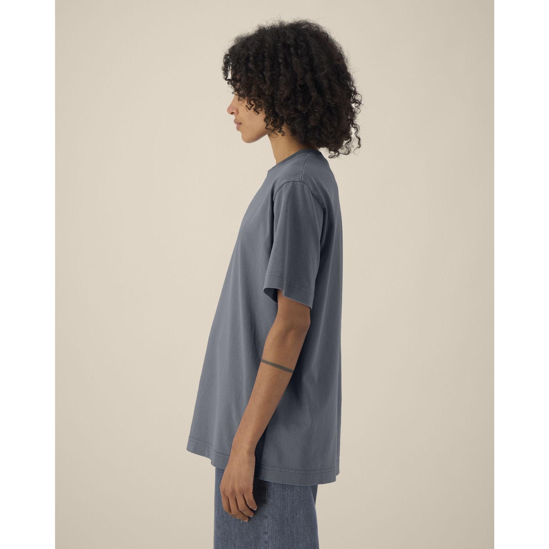 Tricou unisex Freestyler Vintage G. Dyed Anthracite 3XL
