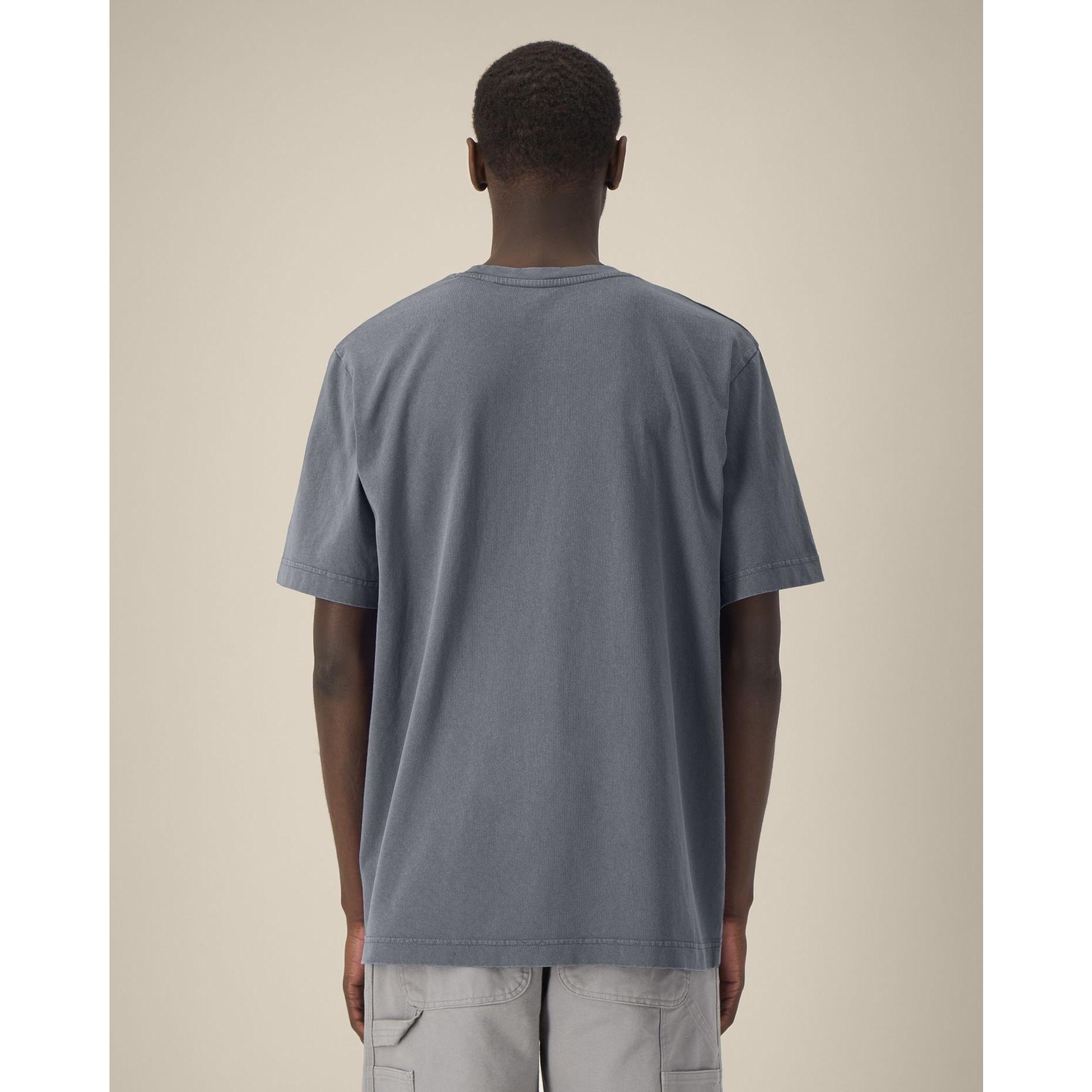 Tricou unisex Freestyler Vintage G. Dyed Anthracite 3XL