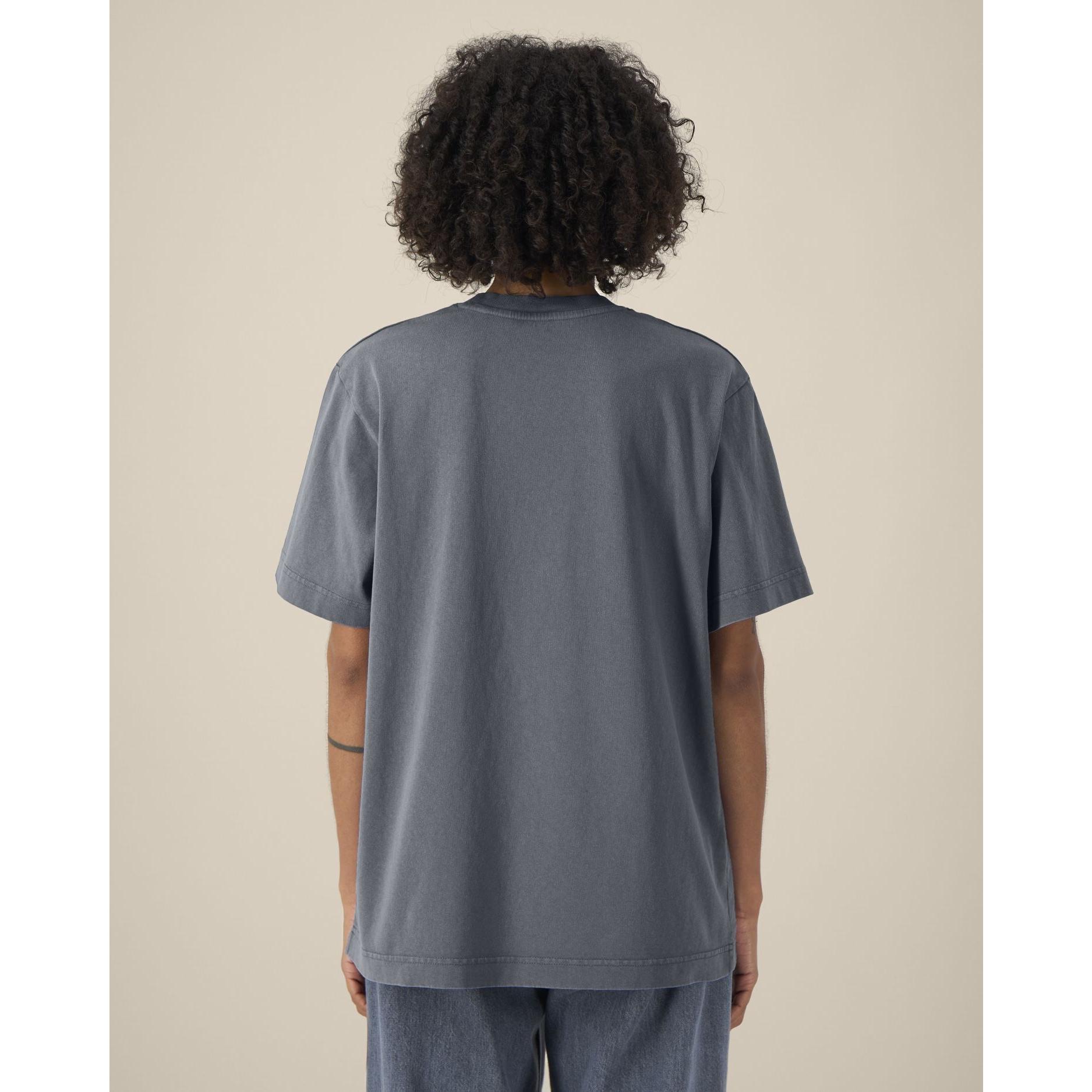 Tricou unisex Freestyler Vintage G. Dyed Anthracite 3XL