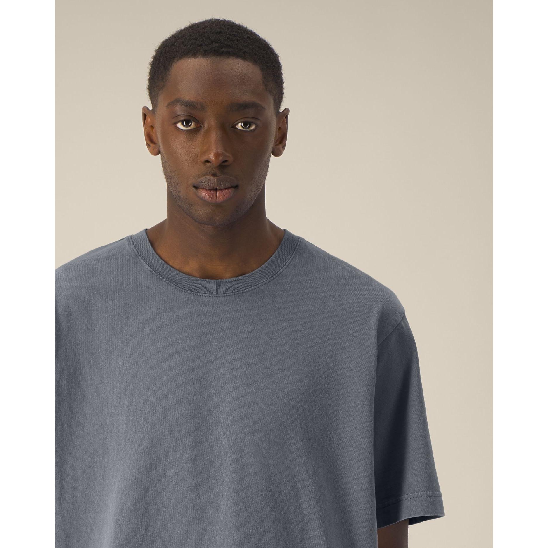 Tricou unisex Freestyler Vintage G. Dyed Anthracite 3XL