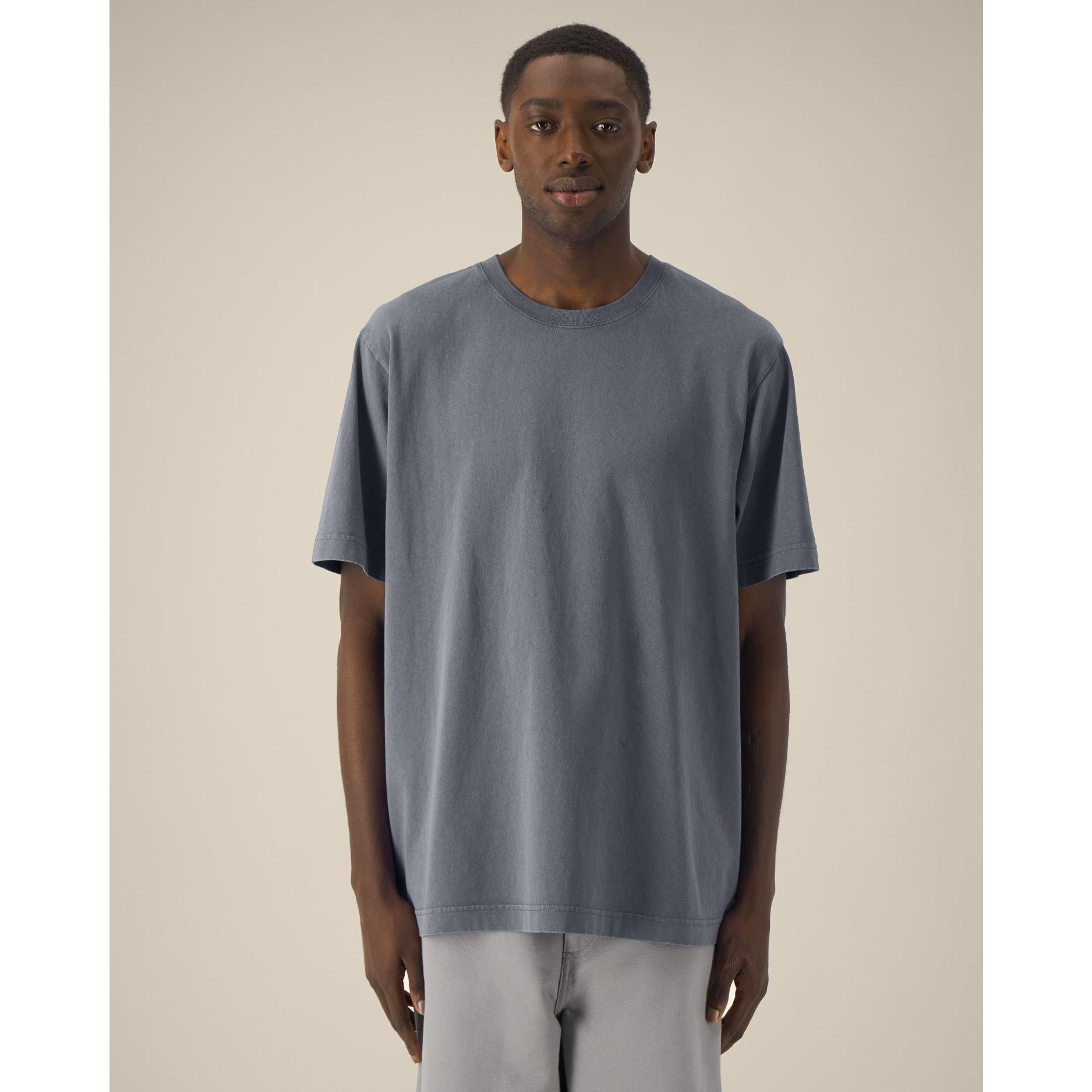 Tricou unisex Freestyler Vintage G. Dyed Anthracite 3XL