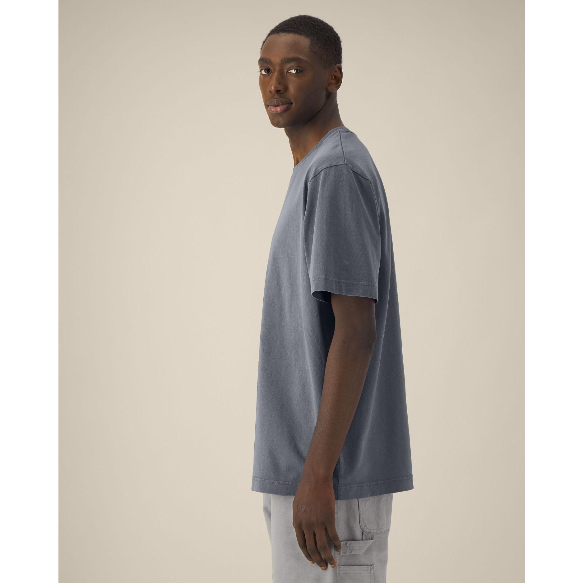 Tricou unisex Freestyler Vintage G. Dyed Anthracite 3XL