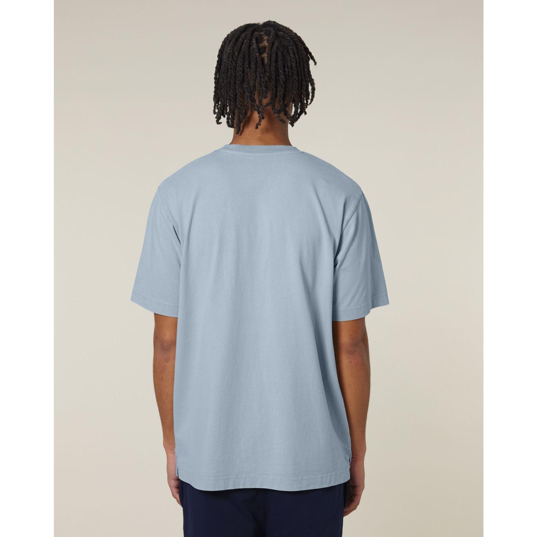 Tricou unisex Freestyler Vintage G. Dyed Blue Stone 3XL