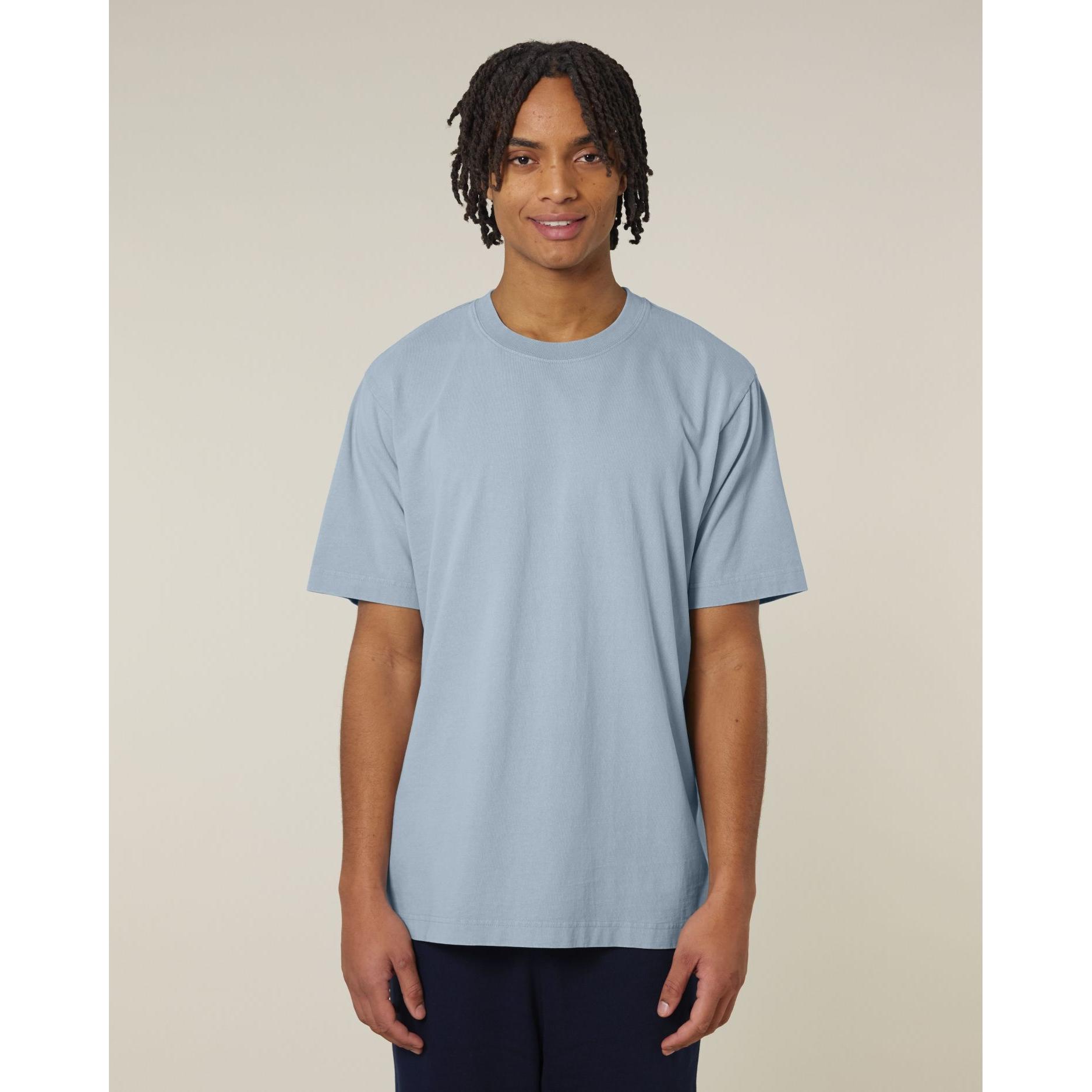 Tricou unisex Freestyler Vintage G. Dyed Blue Stone XL