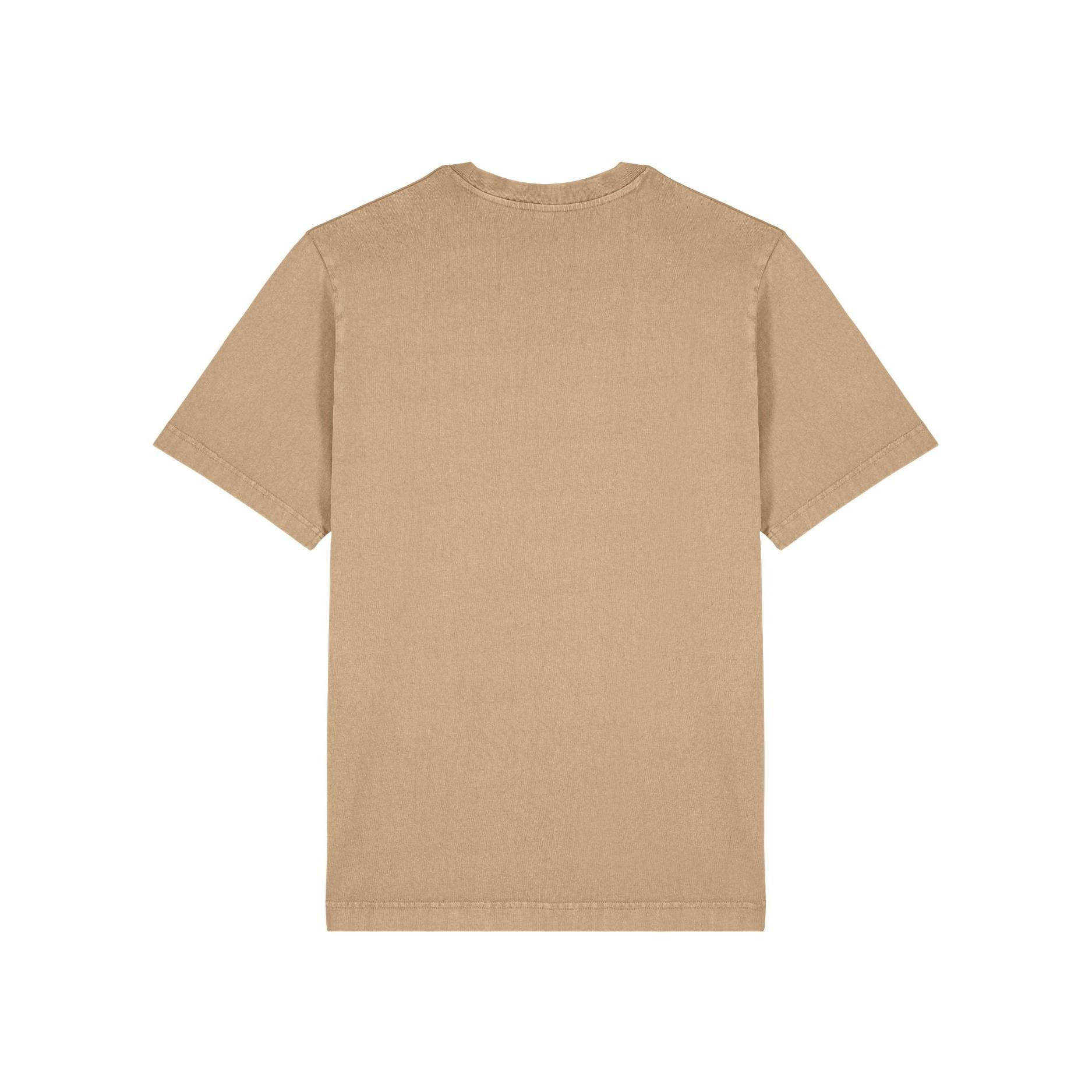 Tricou unisex Freestyler Vintage G. Dyed Latte 3XL