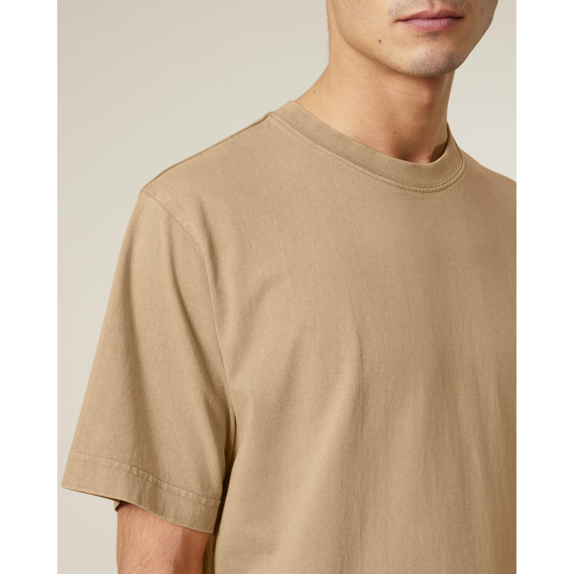 Tricou unisex Freestyler Vintage G. Dyed Latte 3XL