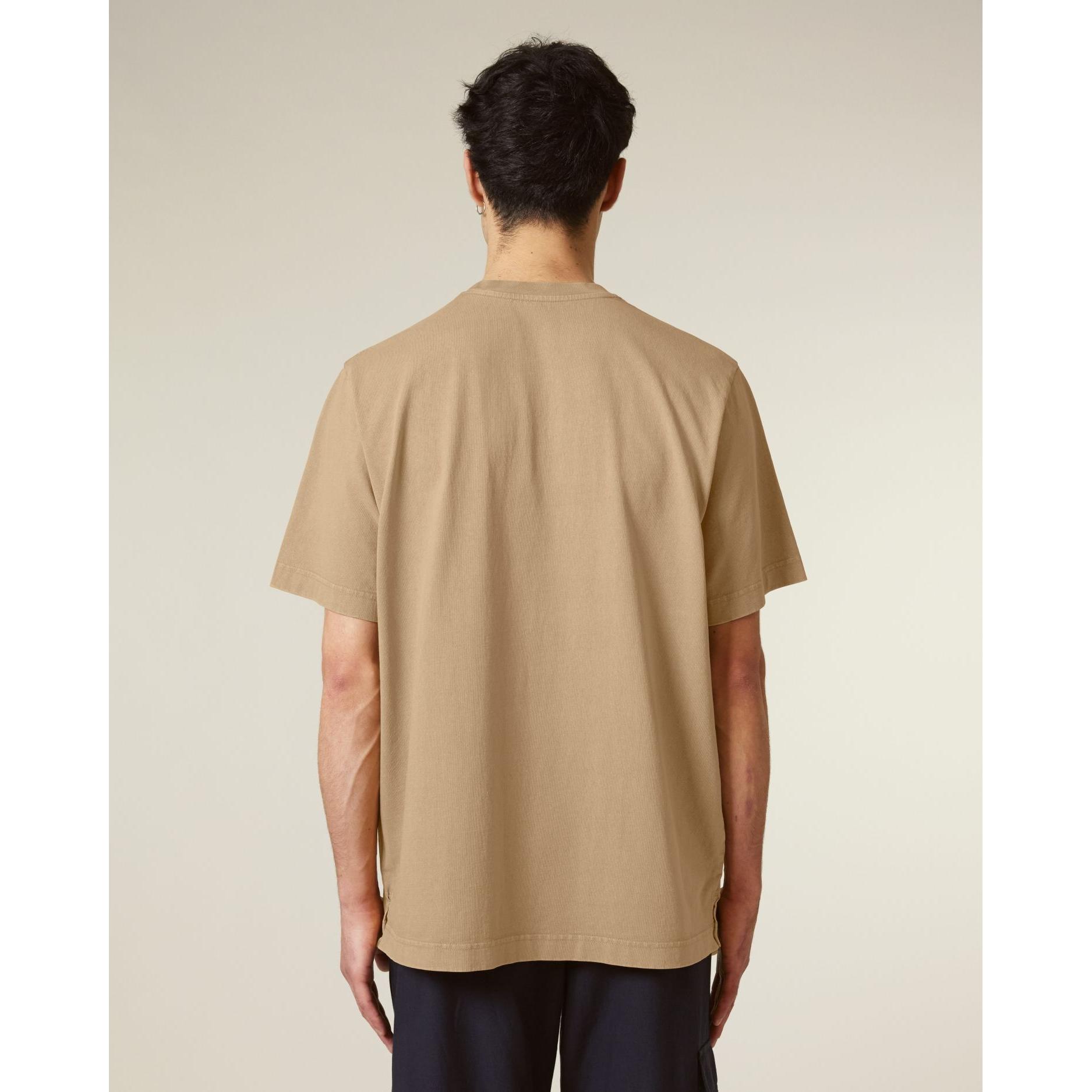 Tricou unisex Freestyler Vintage G. Dyed Latte 3XL