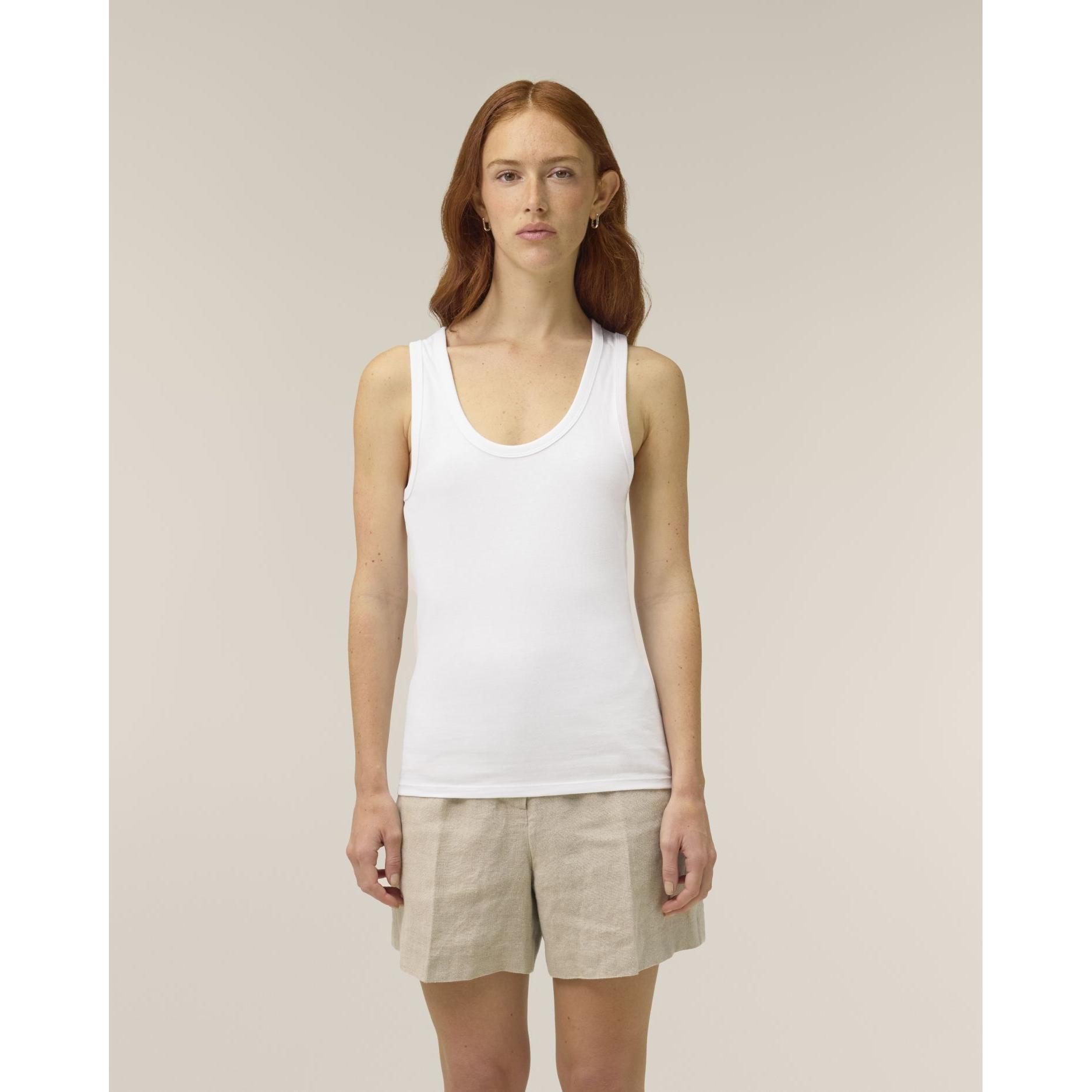 Maiou pentru femei Stella Ava White XXL