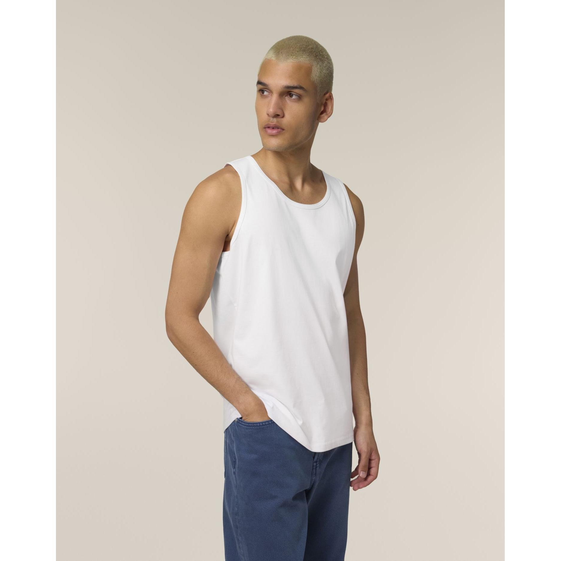 Maiou pentru bărbați Stanley Stancer White M