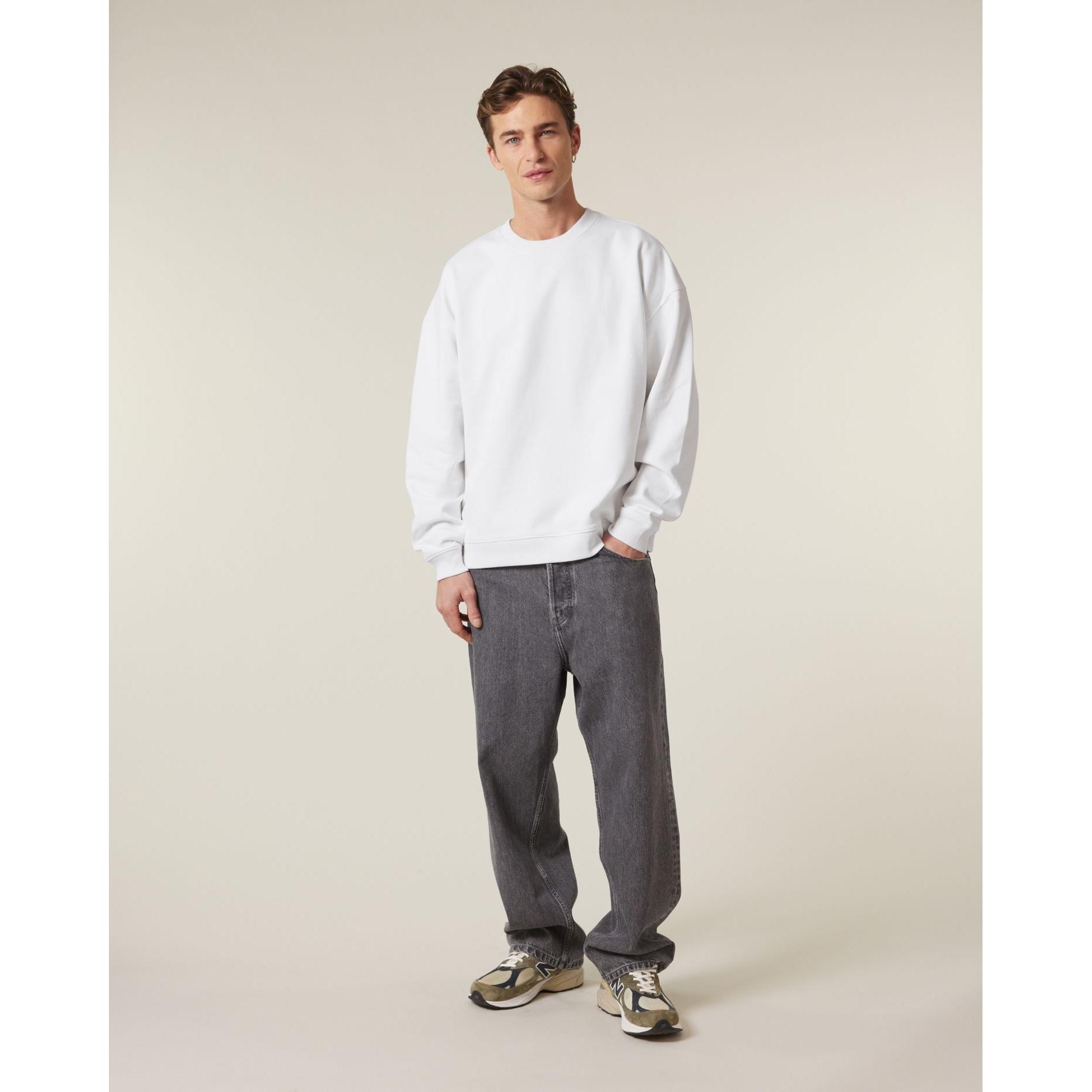 Bluză unisex Radder 2.0 White L