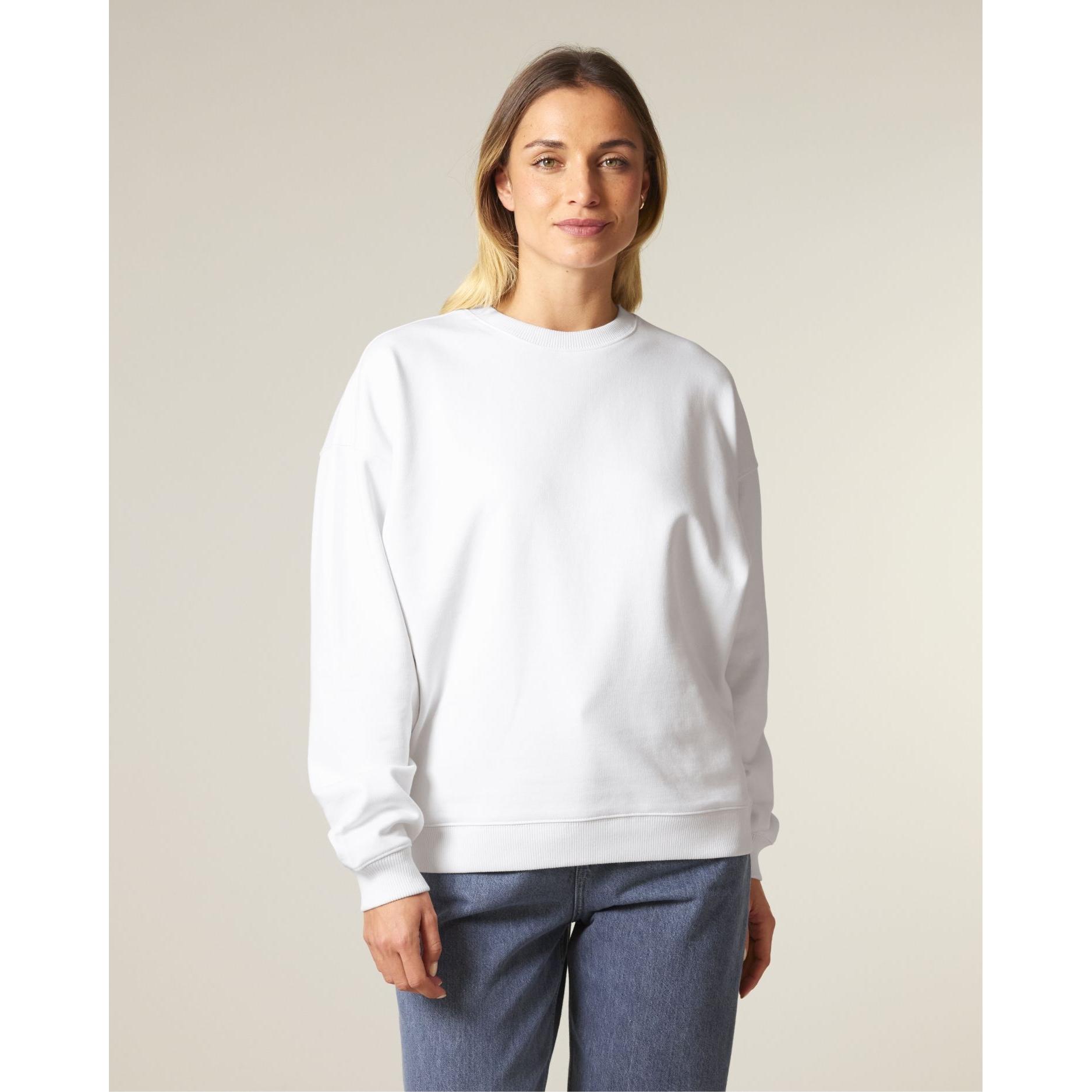Bluză unisex Radder 2.0 White L