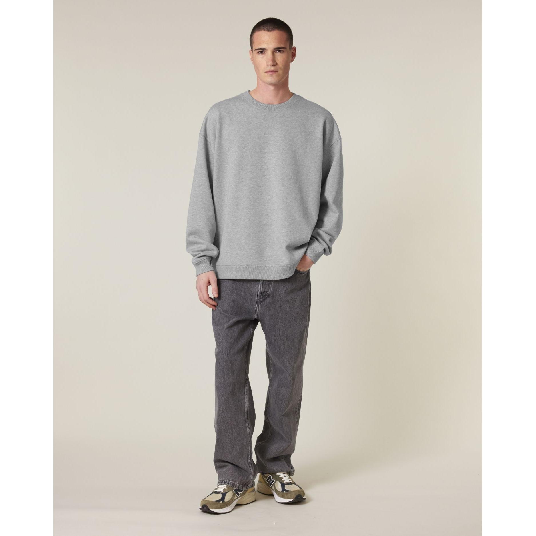 Bluză unisex Radder 2.0 Heather Grey XL