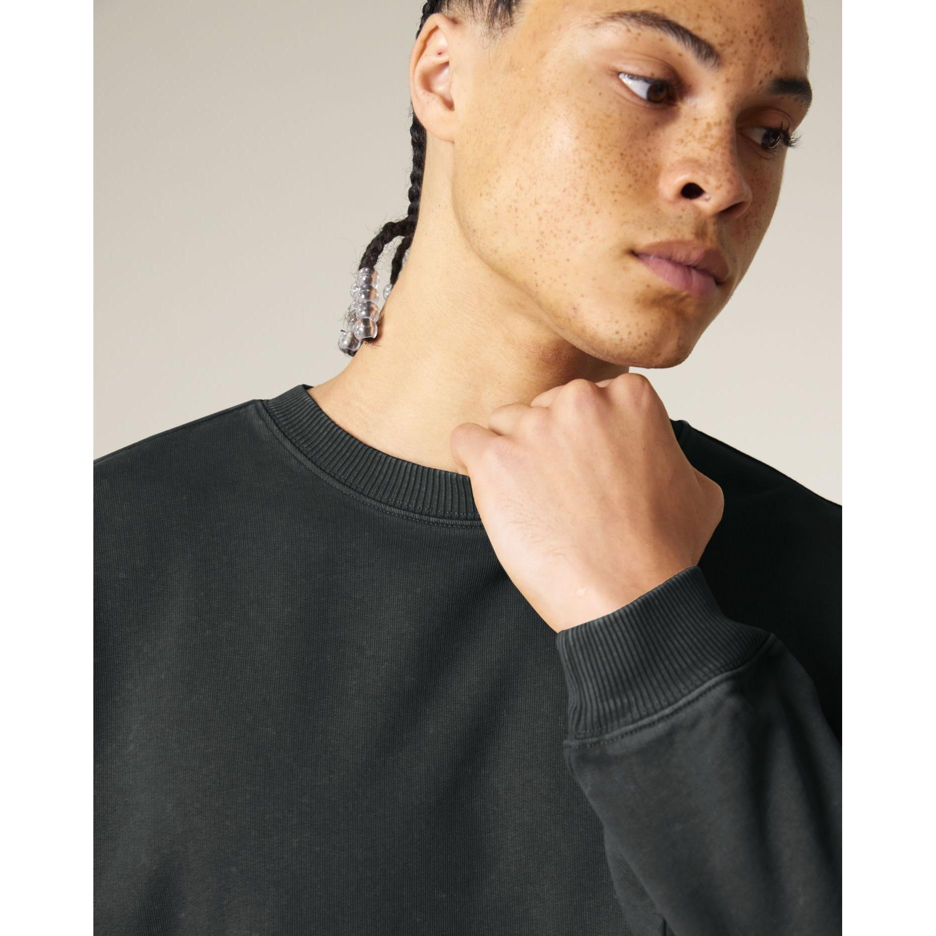 Bluză unisex Radder 2.0 Vintage G. Dyed Black Rock XL