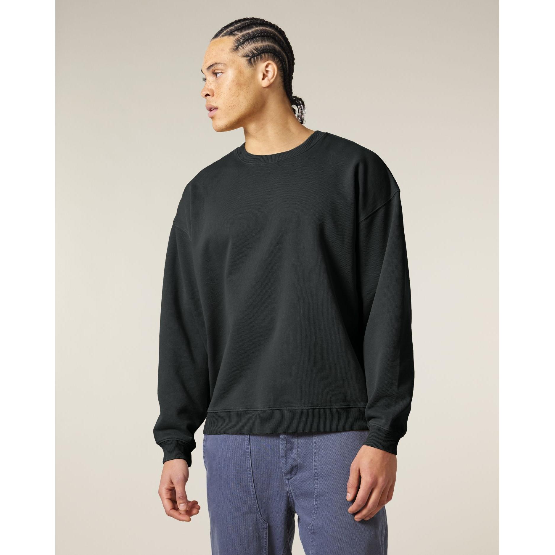 Bluză unisex Radder 2.0 Vintage G. Dyed Black Rock XL