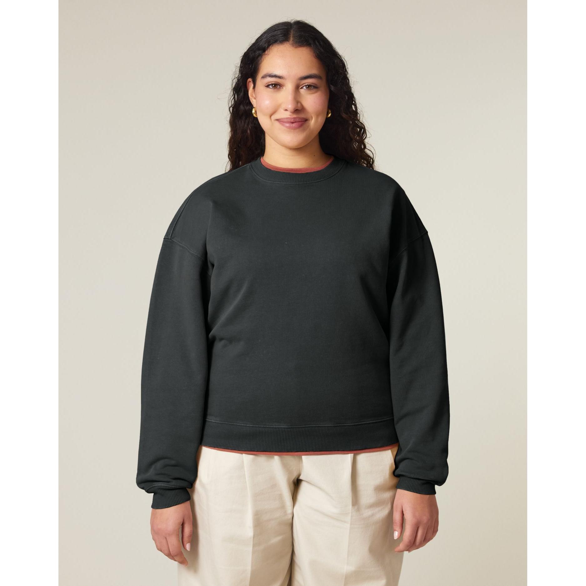 Bluză unisex Radder 2.0 Vintage G. Dyed Black Rock XL