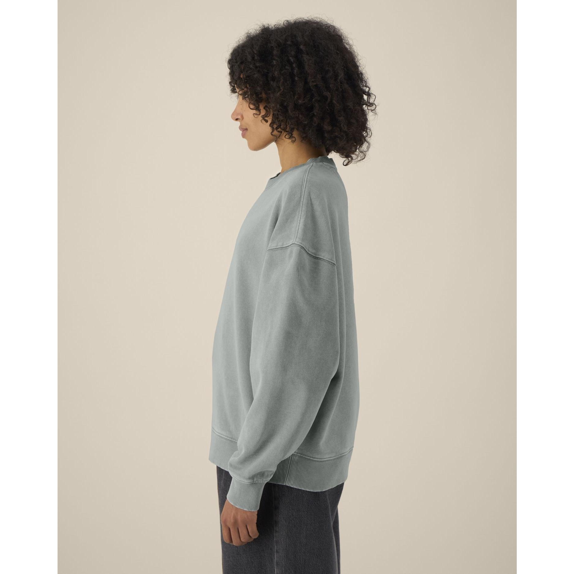Bluză unisex Radder 2.0 Vintage G. Dyed Misty Grey 2XS