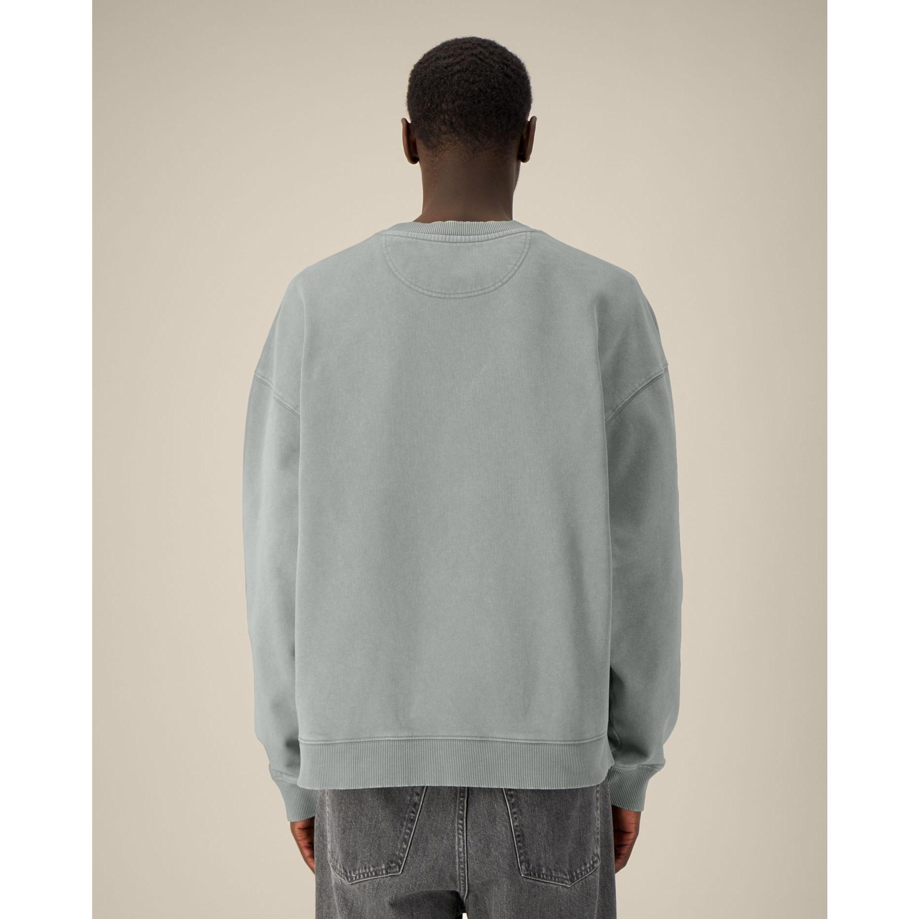 Bluză unisex Radder 2.0 Vintage G. Dyed Misty Grey 2XS