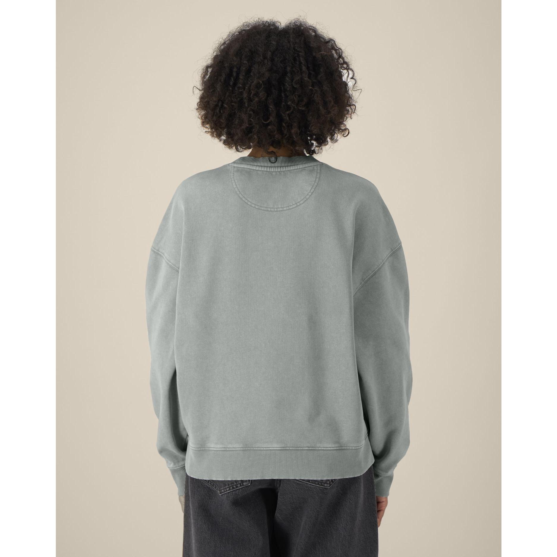 Bluză unisex Radder 2.0 Vintage G. Dyed Misty Grey 2XS