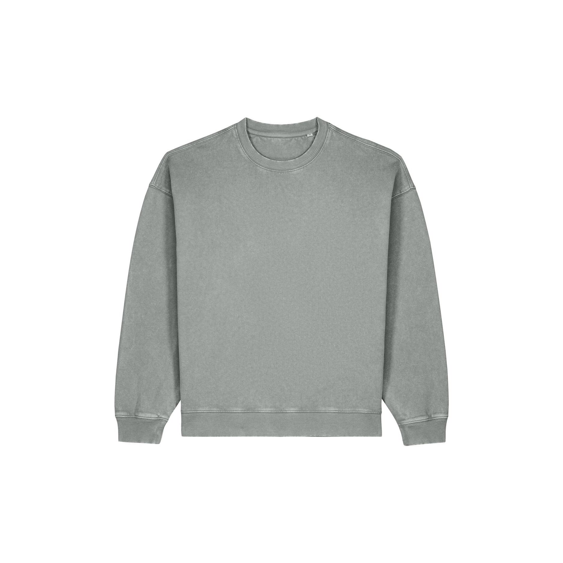 Bluză unisex Radder 2.0 Vintage G. Dyed Misty Grey 2XS