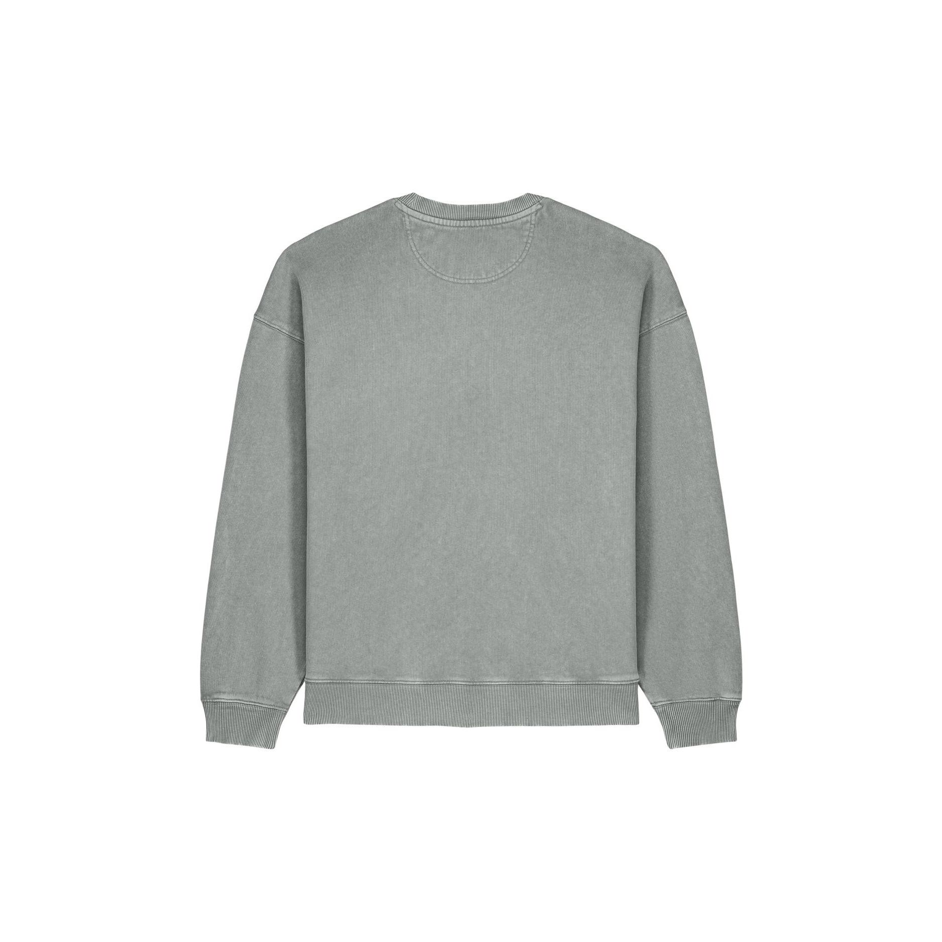 Bluză unisex Radder 2.0 Vintage G. Dyed Misty Grey 2XS