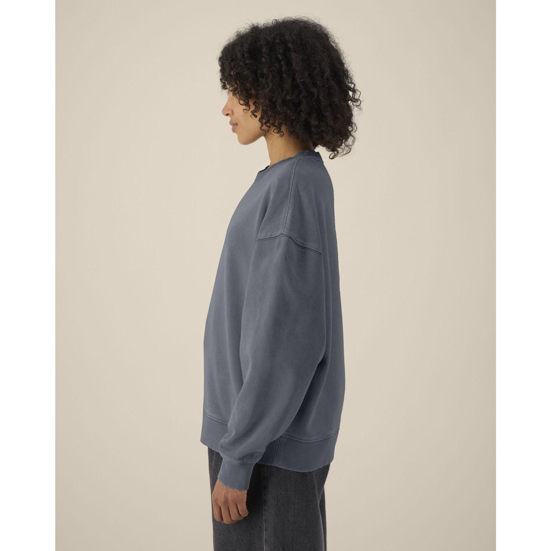 Bluză unisex Radder 2.0 Vintage G. Dyed Anthracite 3XL