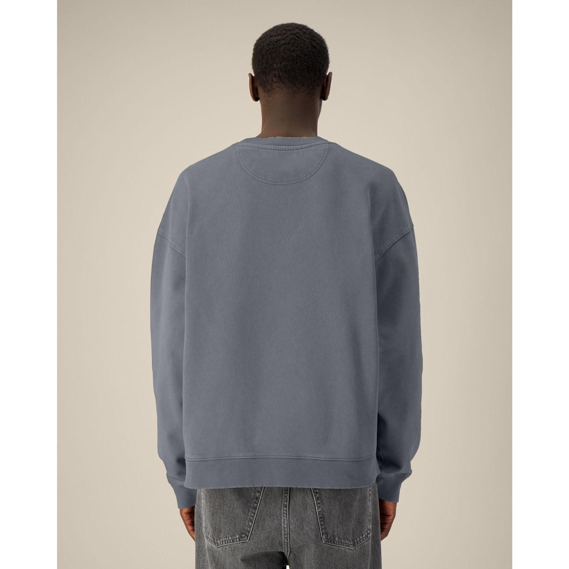 Bluză unisex Radder 2.0 Vintage G. Dyed Anthracite 3XL