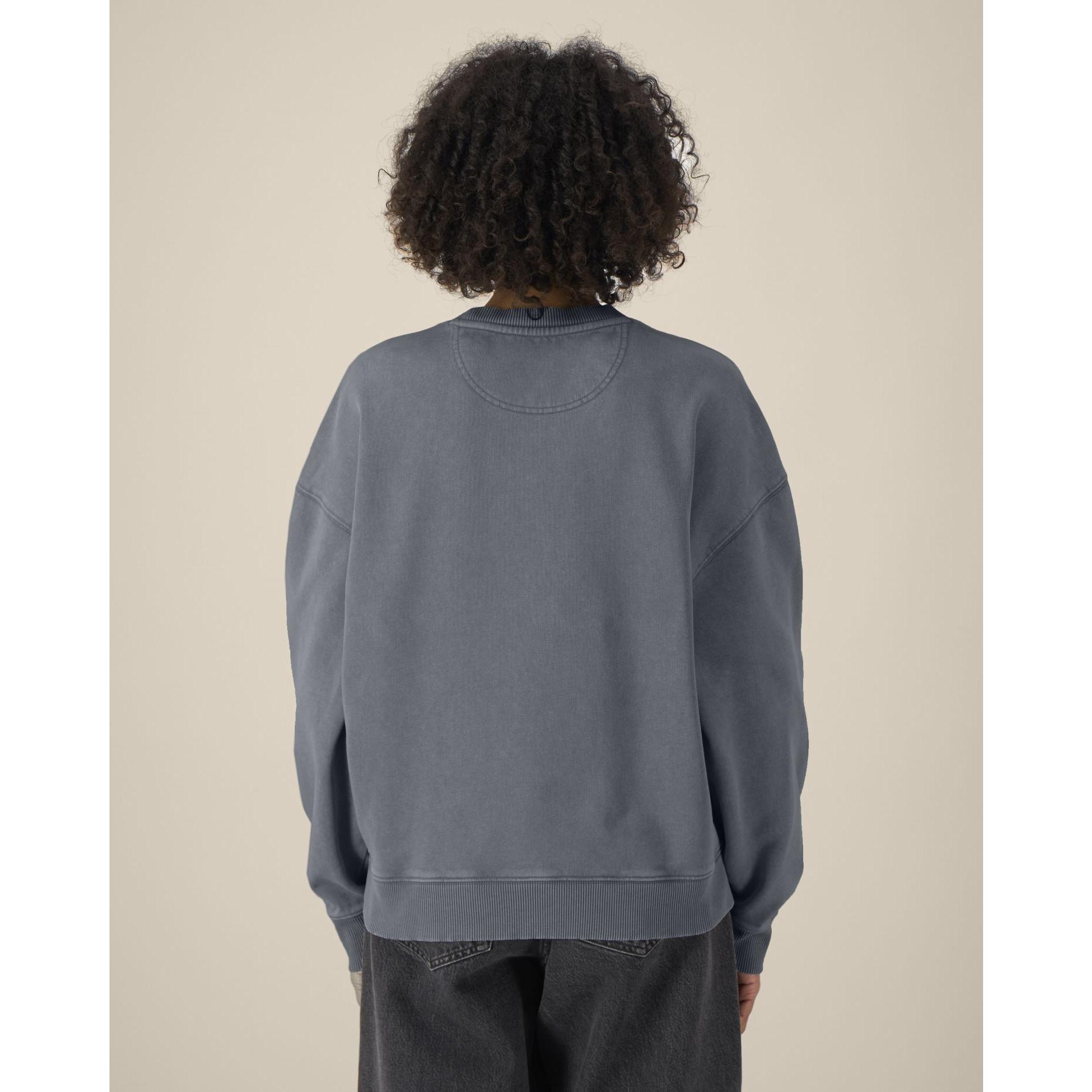 Bluză unisex Radder 2.0 Vintage G. Dyed Anthracite 3XL