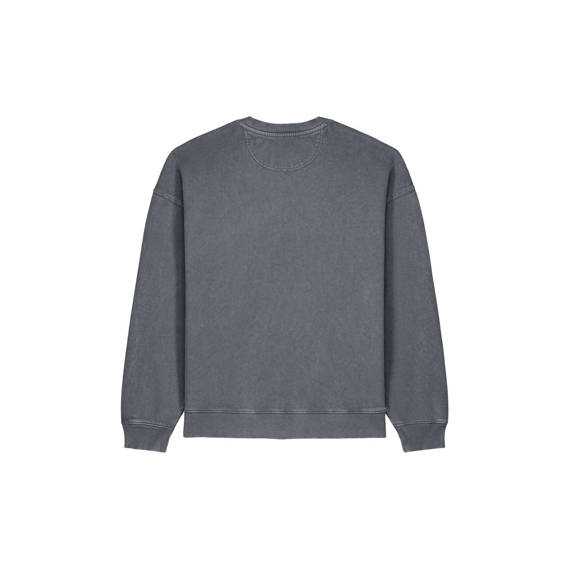 Bluză unisex Radder 2.0 Vintage G. Dyed Anthracite 3XL