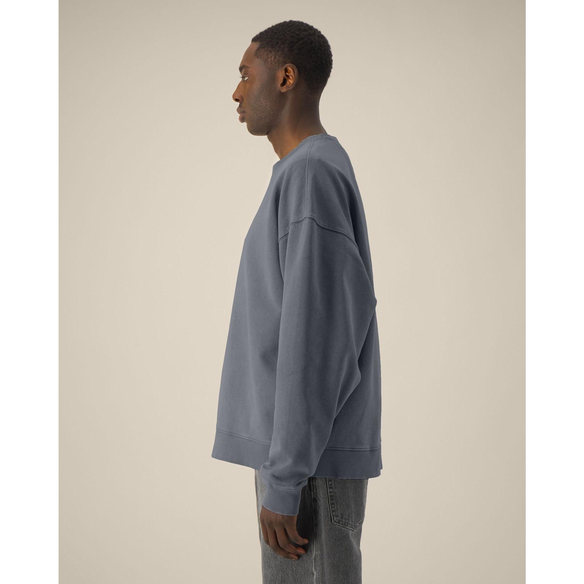 Bluză unisex Radder 2.0 Vintage G. Dyed Anthracite 3XL