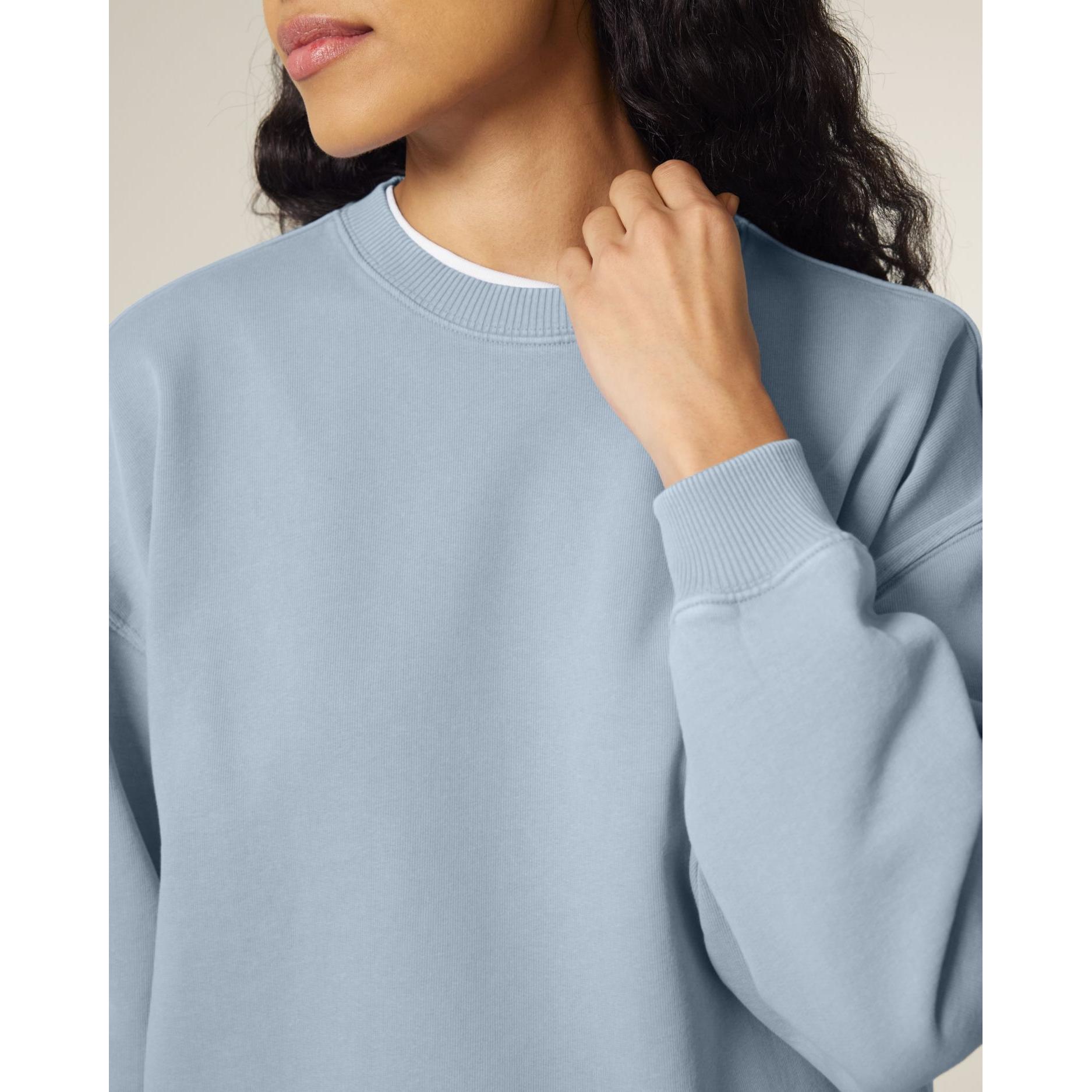 Bluză unisex Radder 2.0 Vintage G. Dyed Blue Stone L