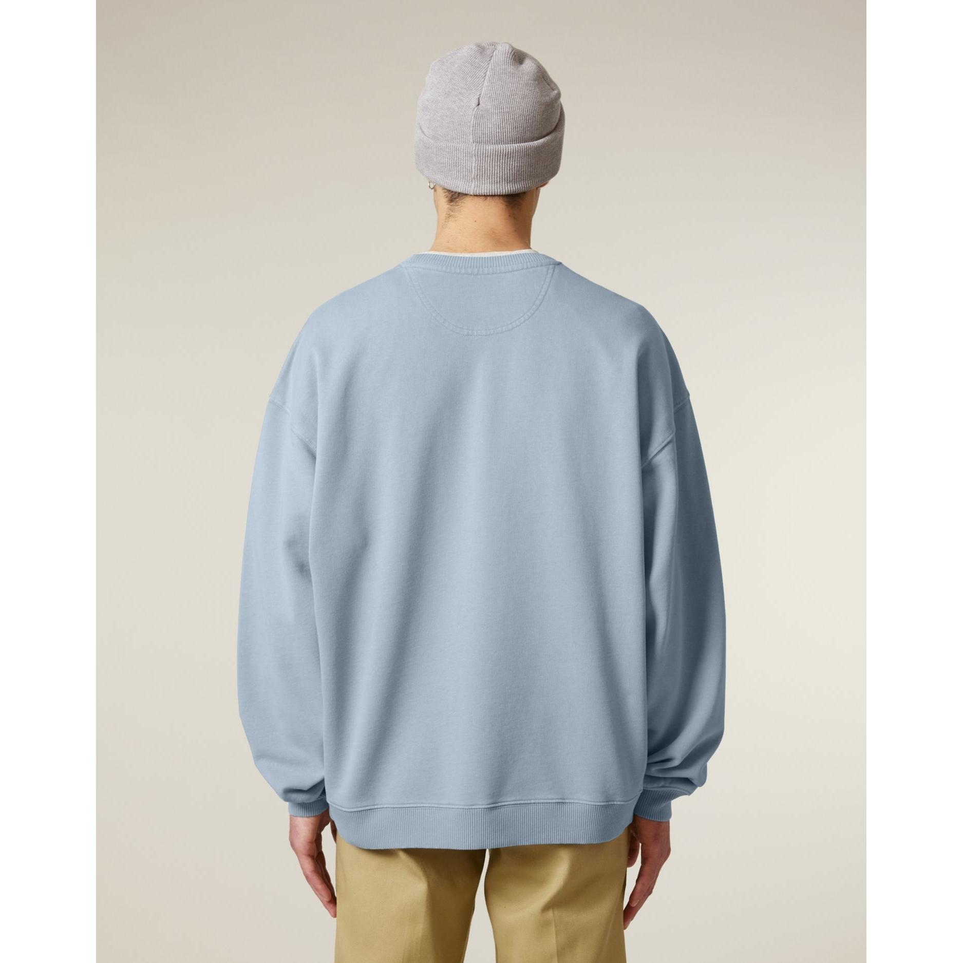 Bluză unisex Radder 2.0 Vintage G. Dyed Blue Stone L