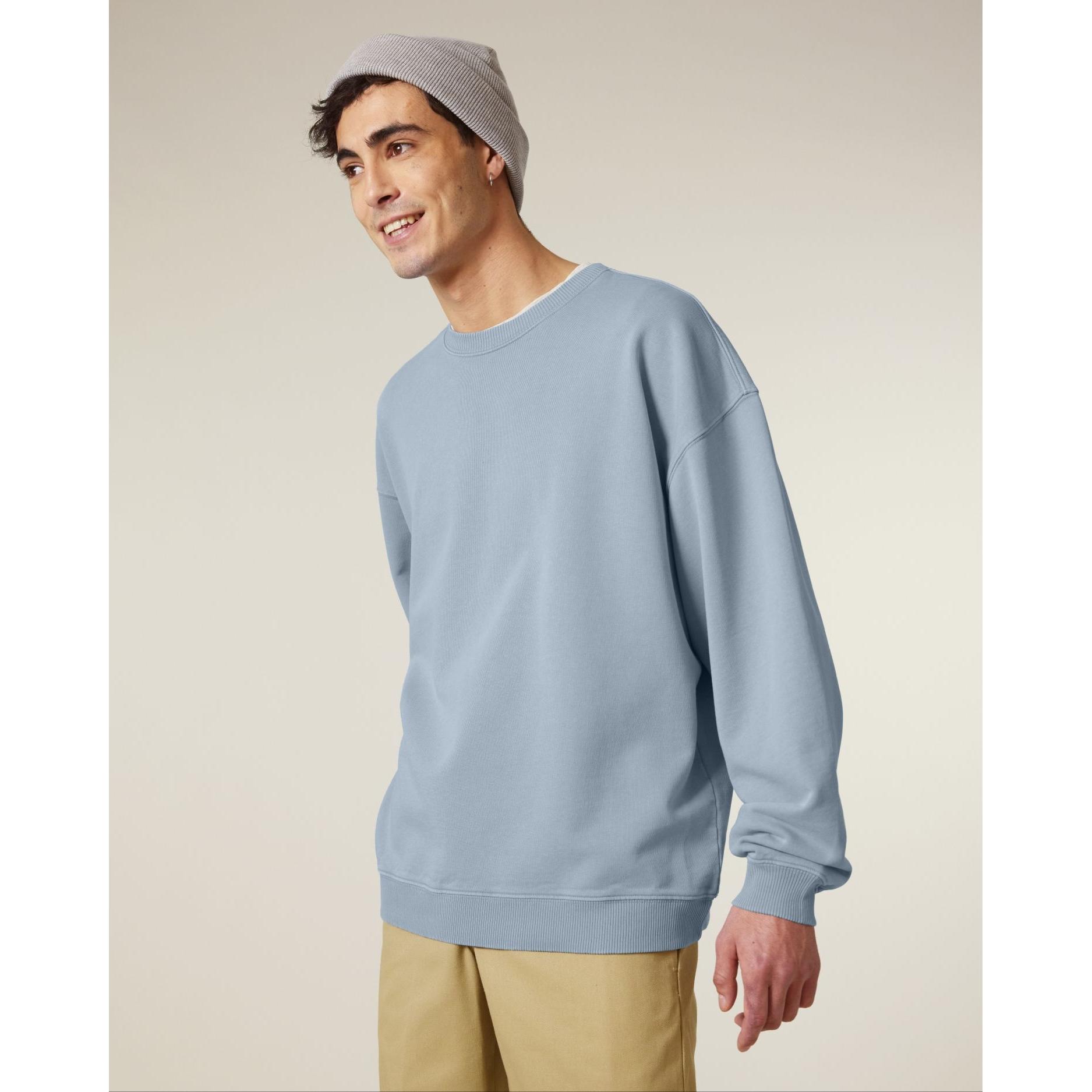 Bluză unisex Radder 2.0 Vintage G. Dyed Blue Stone L