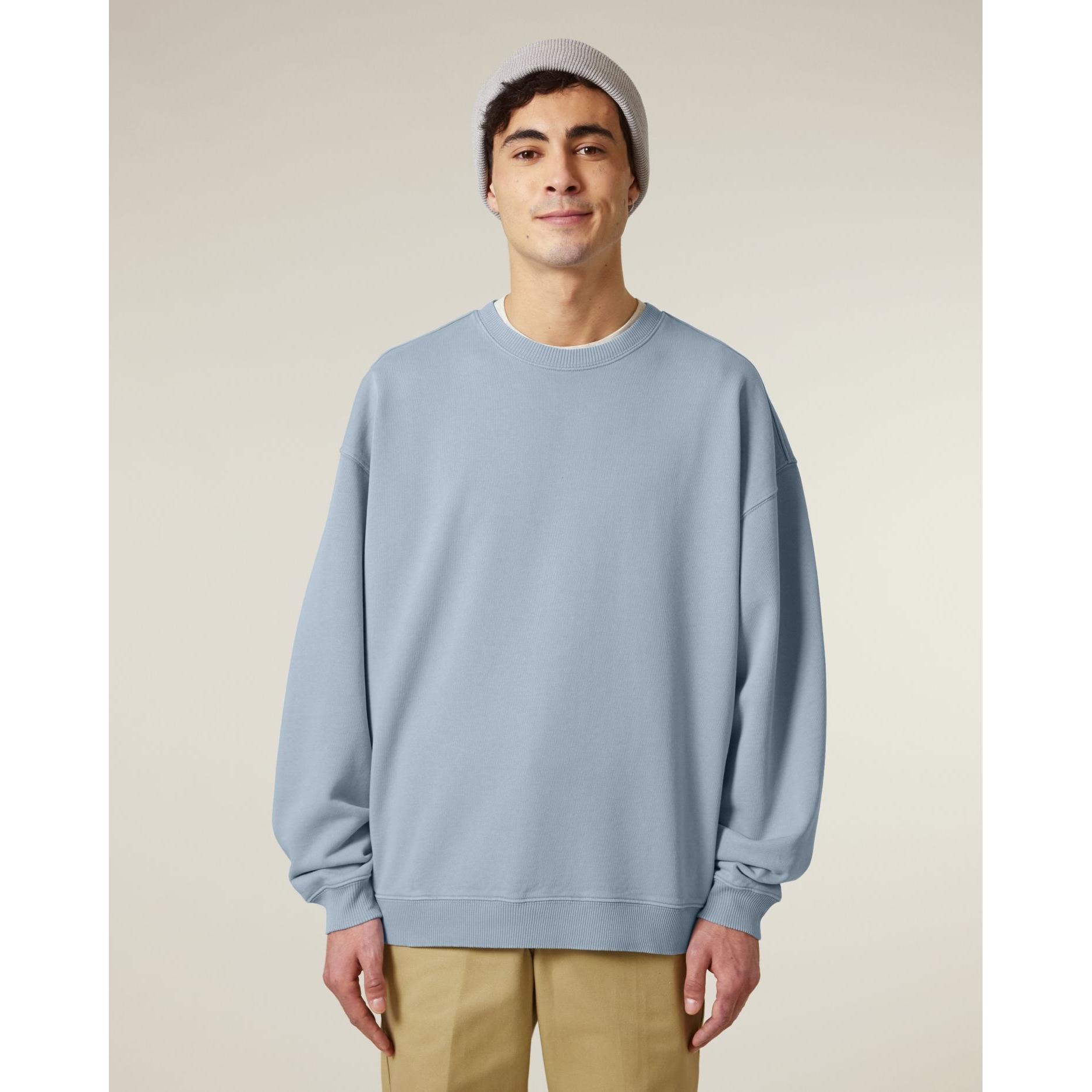 Bluză unisex Radder 2.0 Vintage G. Dyed Blue Stone L