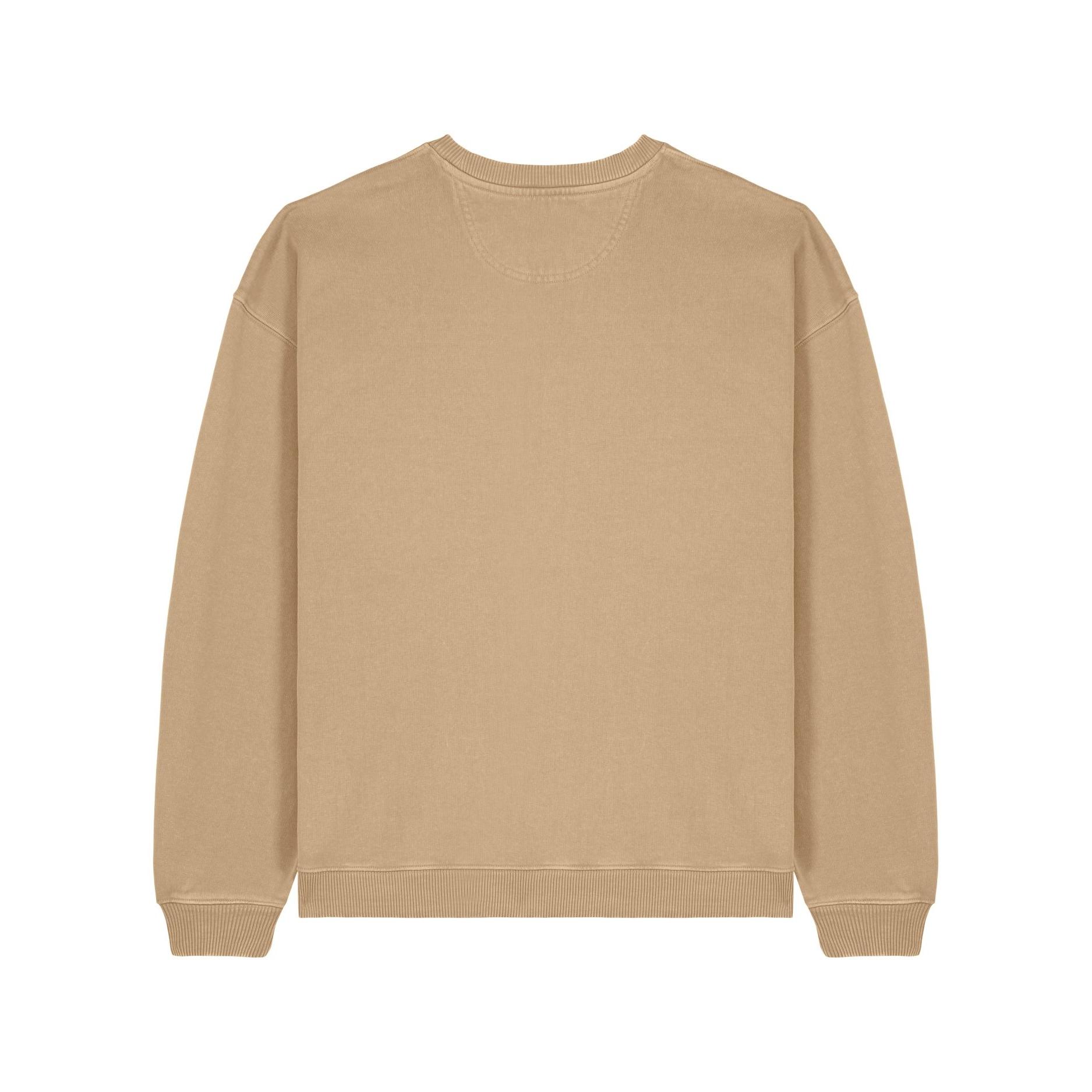 Bluză unisex Radder 2.0 Vintage G. Dyed Latte