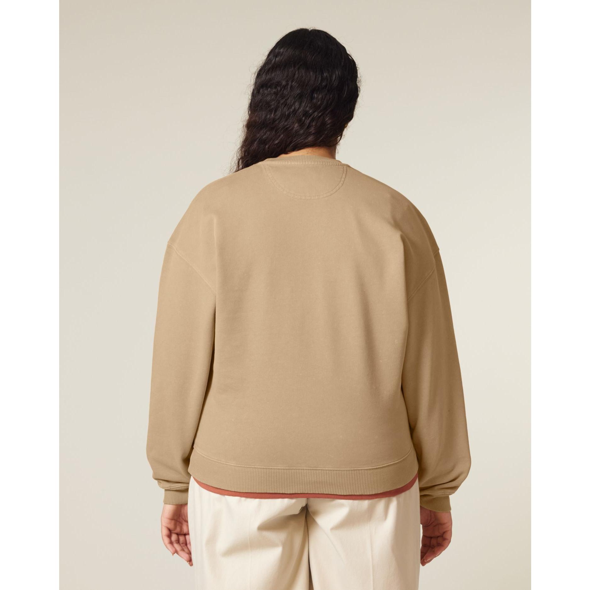 Bluză unisex Radder 2.0 Vintage G. Dyed Latte 3XL