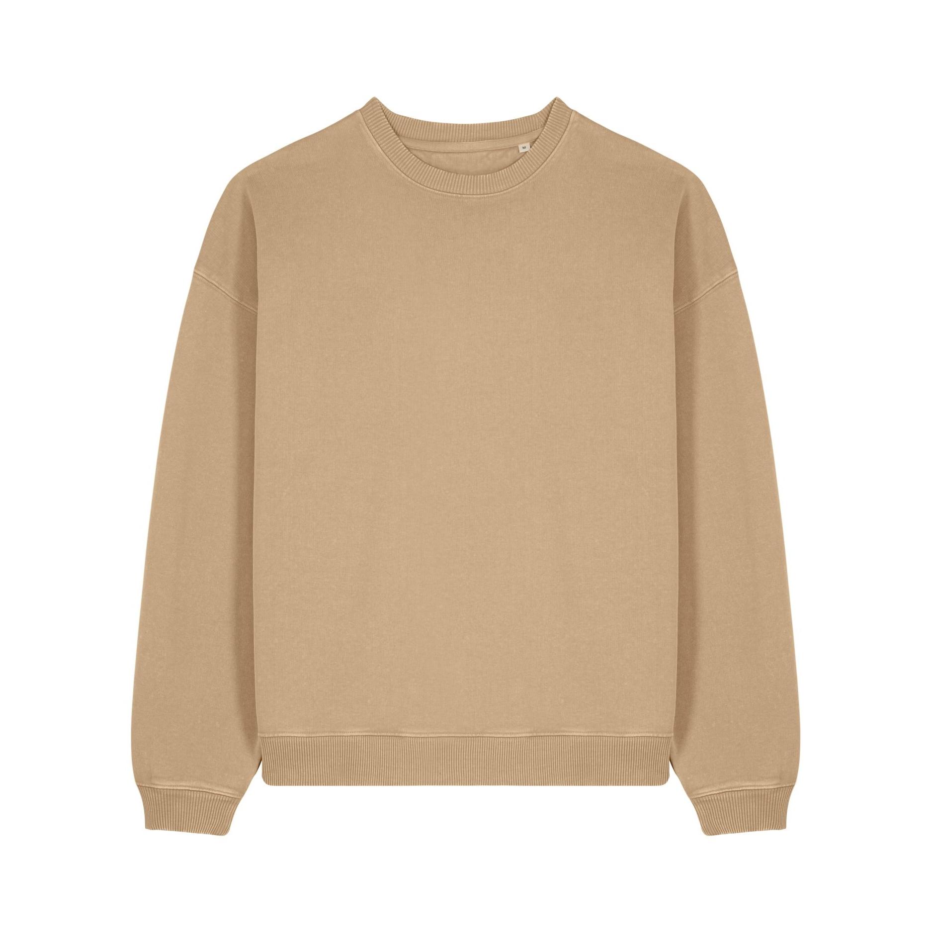 Bluză unisex Radder 2.0 Vintage G. Dyed Latte XL