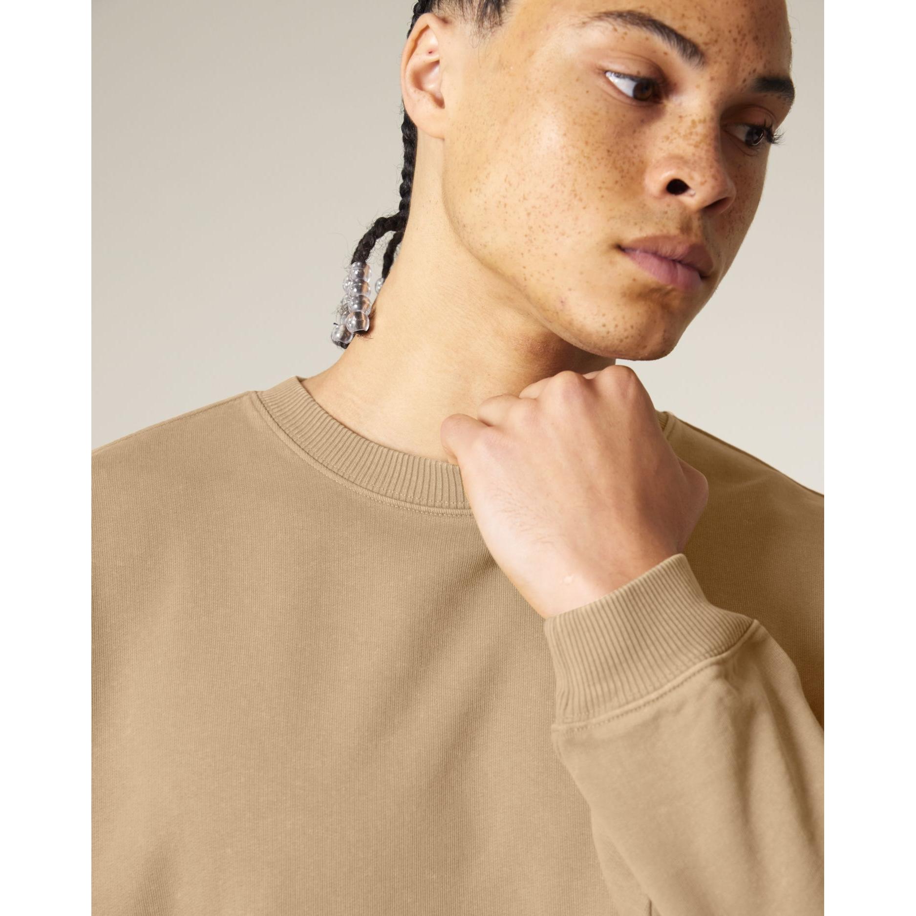 Bluză unisex Radder 2.0 Vintage G. Dyed Latte XL