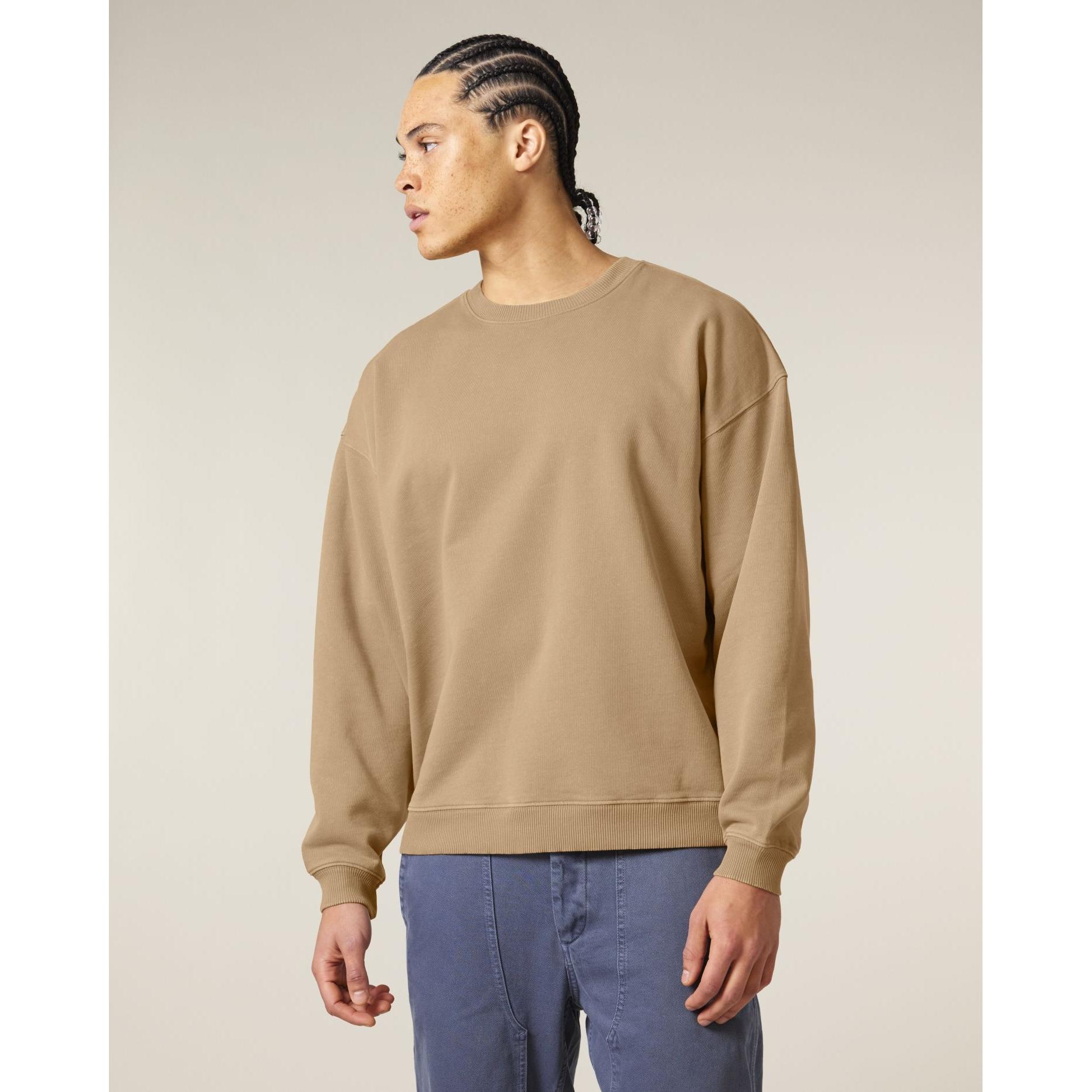 Bluză unisex Radder 2.0 Vintage G. Dyed Latte XL