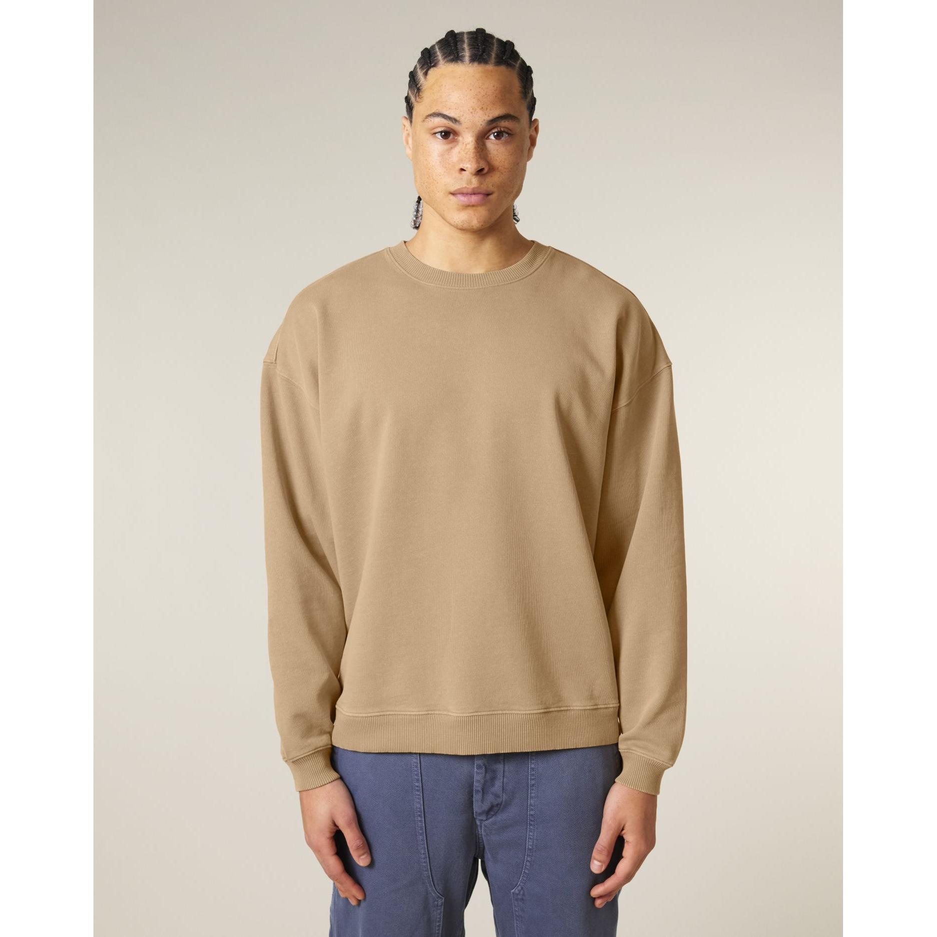 Bluză unisex Radder 2.0 Vintage G. Dyed Latte XL