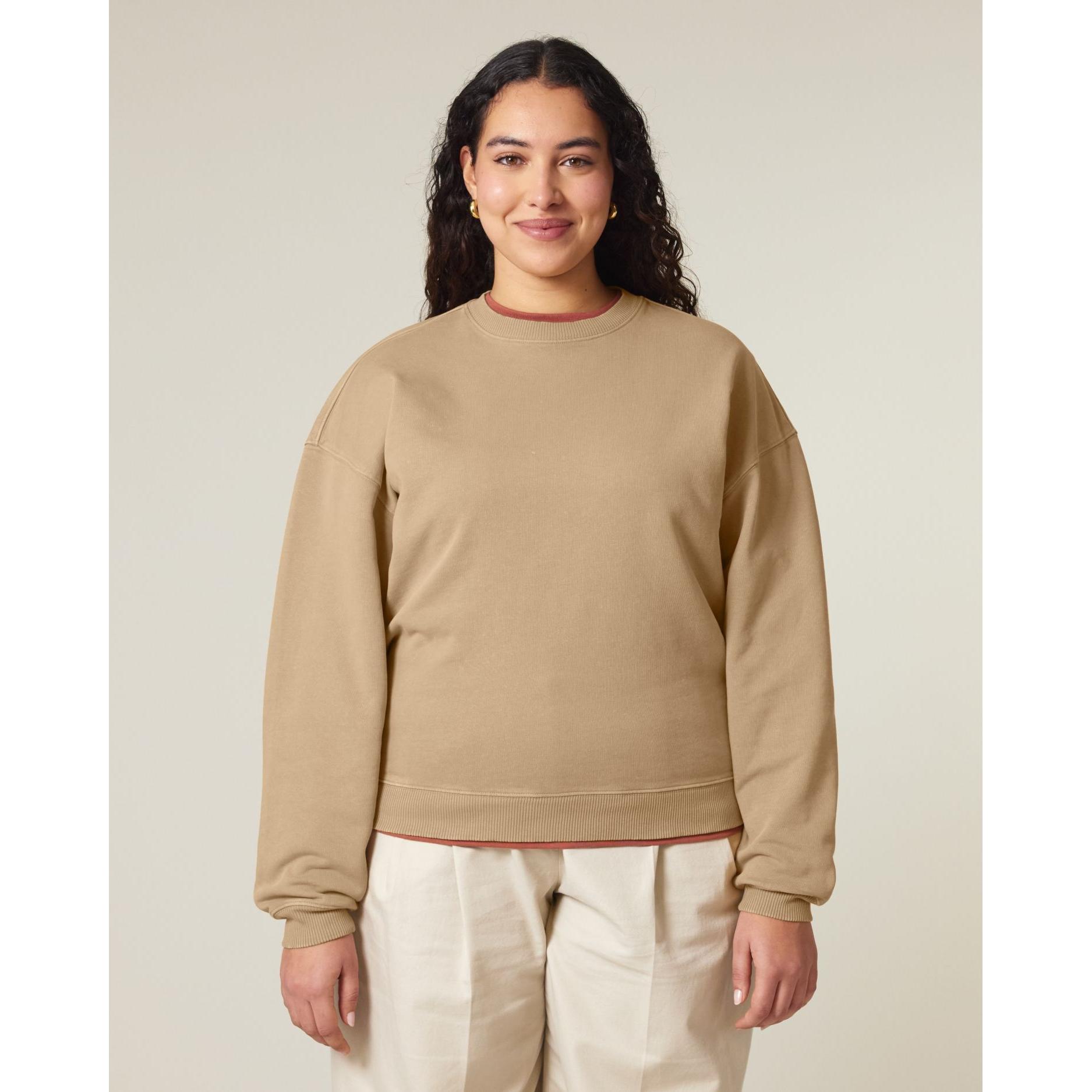 Bluză unisex Radder 2.0 Vintage G. Dyed Latte XL