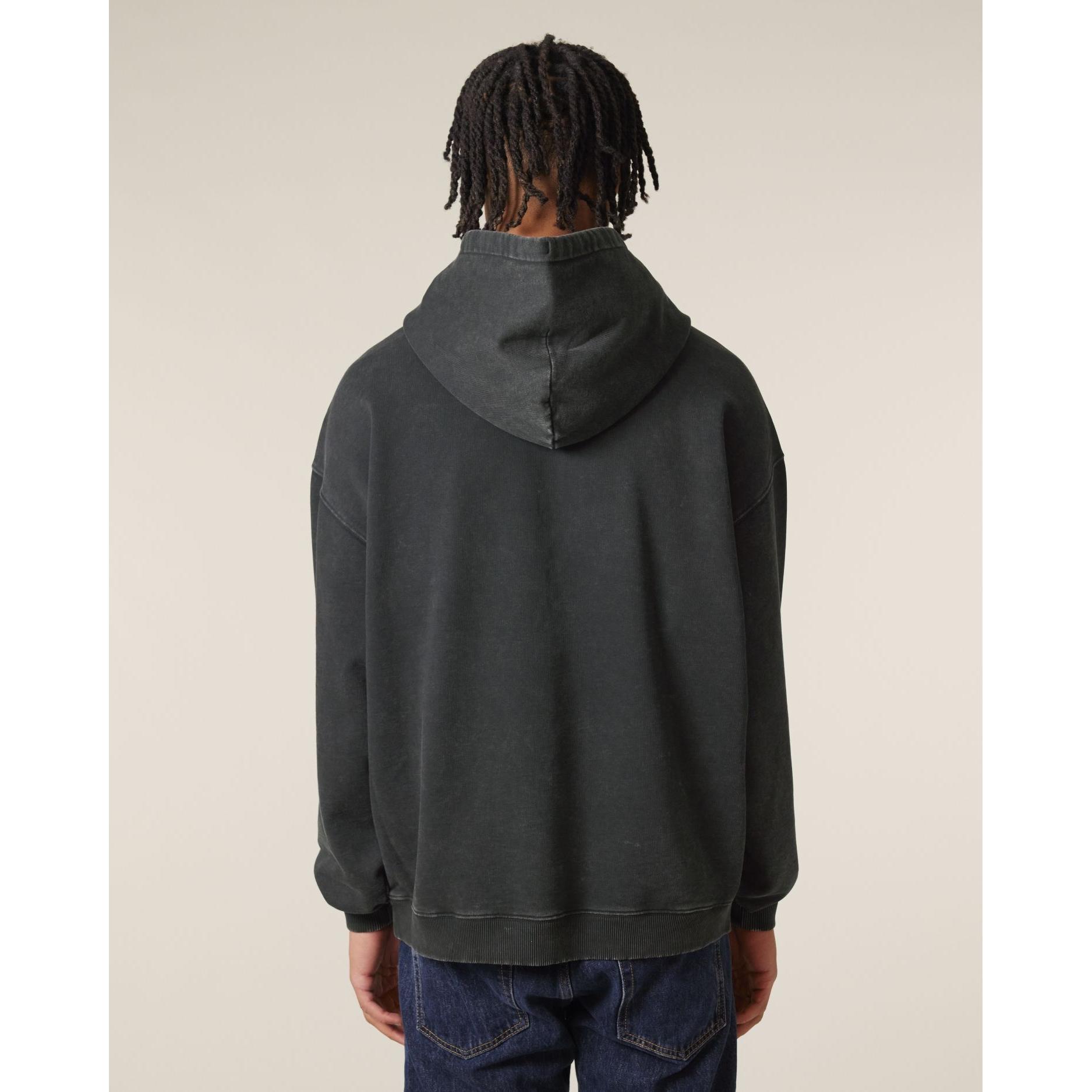 Hanorac unisex Slammer 2.0 vintage G. Dyed Black Rock 3XL