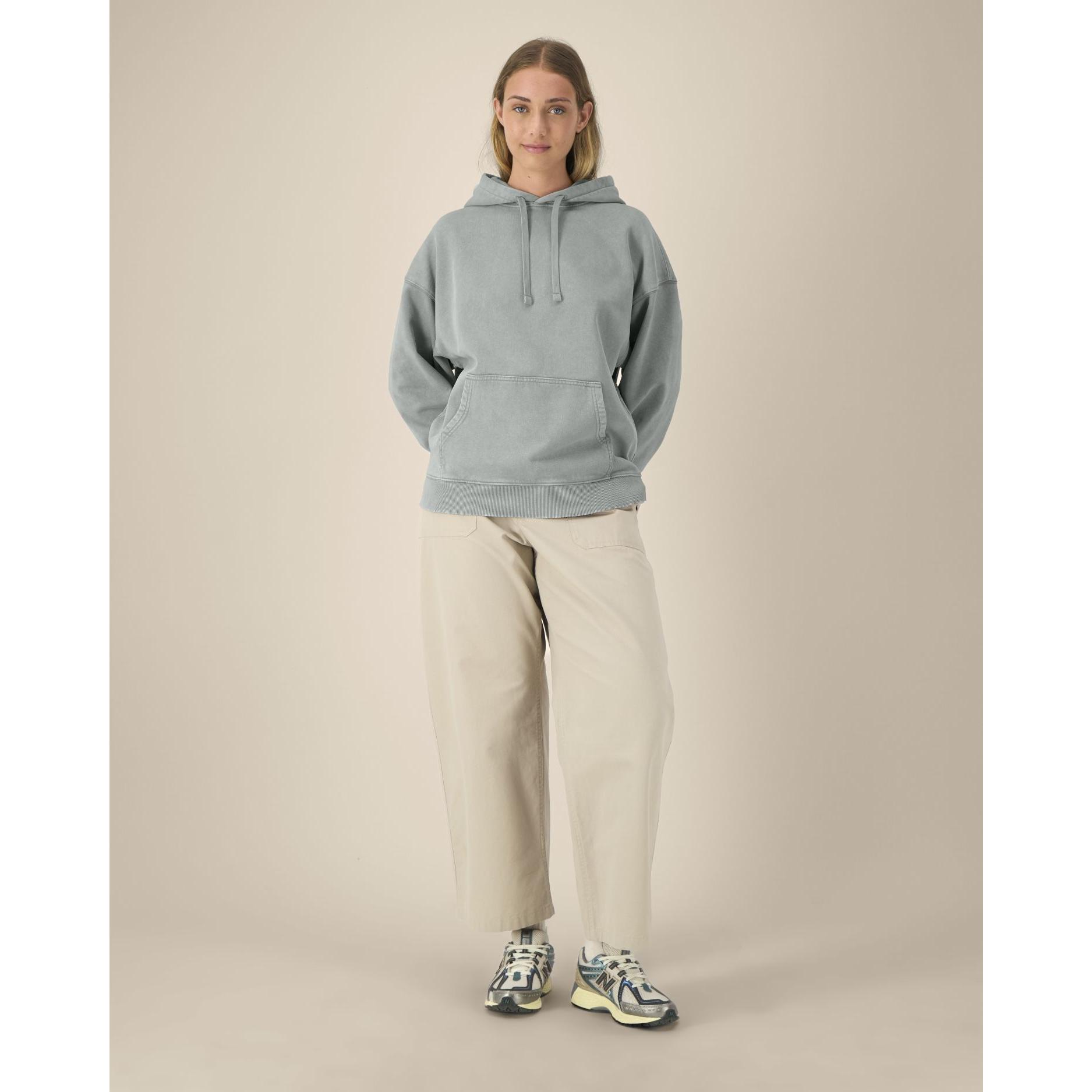 Hanorac unisex Slammer 2.0 vintage G. Dyed Misty Grey 2XS